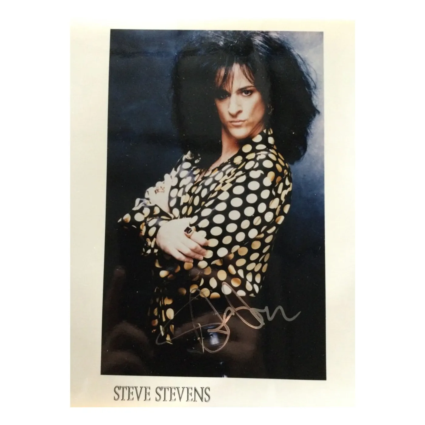 Steve Stevens - Vintage Polka Dot Shirt Photo
