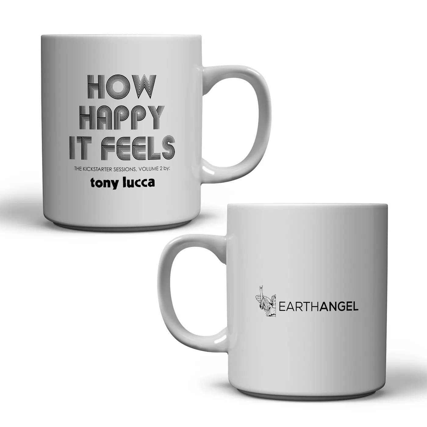 Earth Angel Tony Lucca - How Happy It Feels Mug