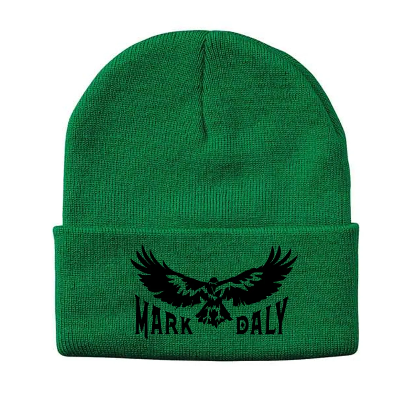 Mark Daly & The Ravens Mark Daly and the Ravens -Kelly Green Logo Beanie