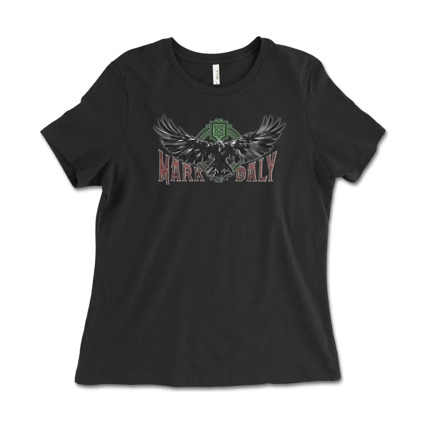 Mark Daly & The Ravens Mark Daly -  Women's Black Logo Tee