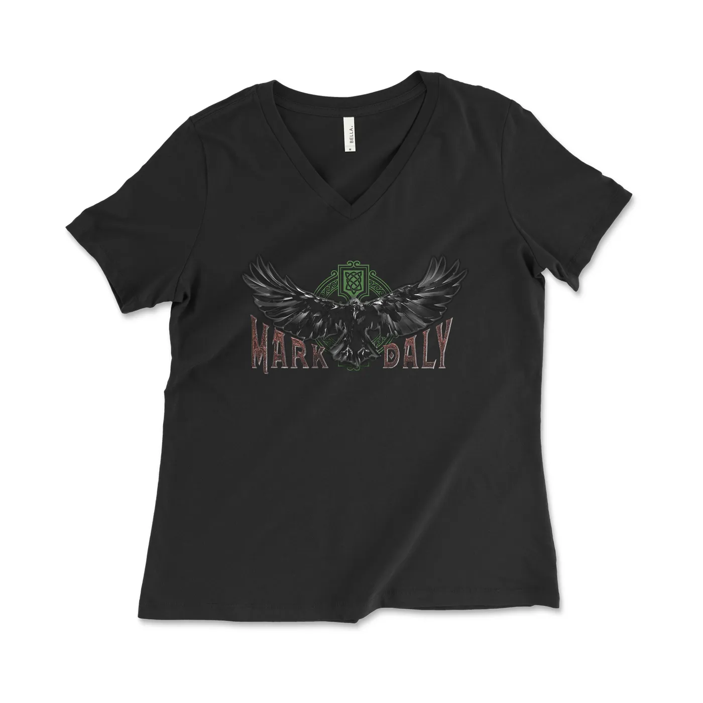 Mark Daly & The Ravens Mark Daly and the Ravens - Women's V-neck Logo Tee