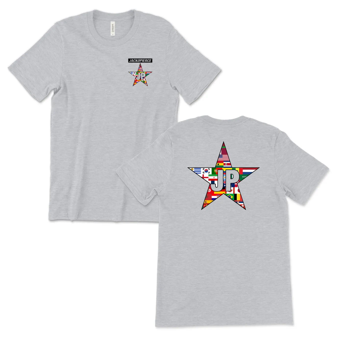 Jackopierce - World Cup Tee (Heather Grey)