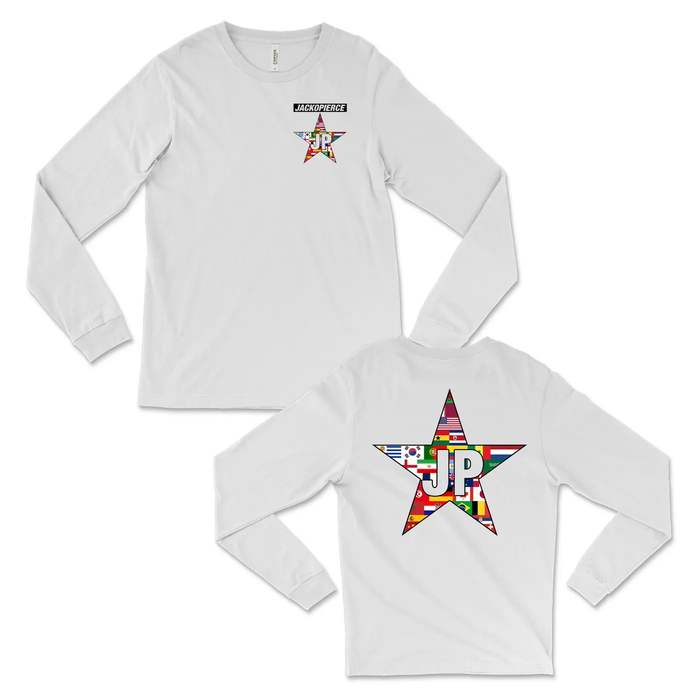 Jackopierce - World Cup Long Sleeve Tee (White)