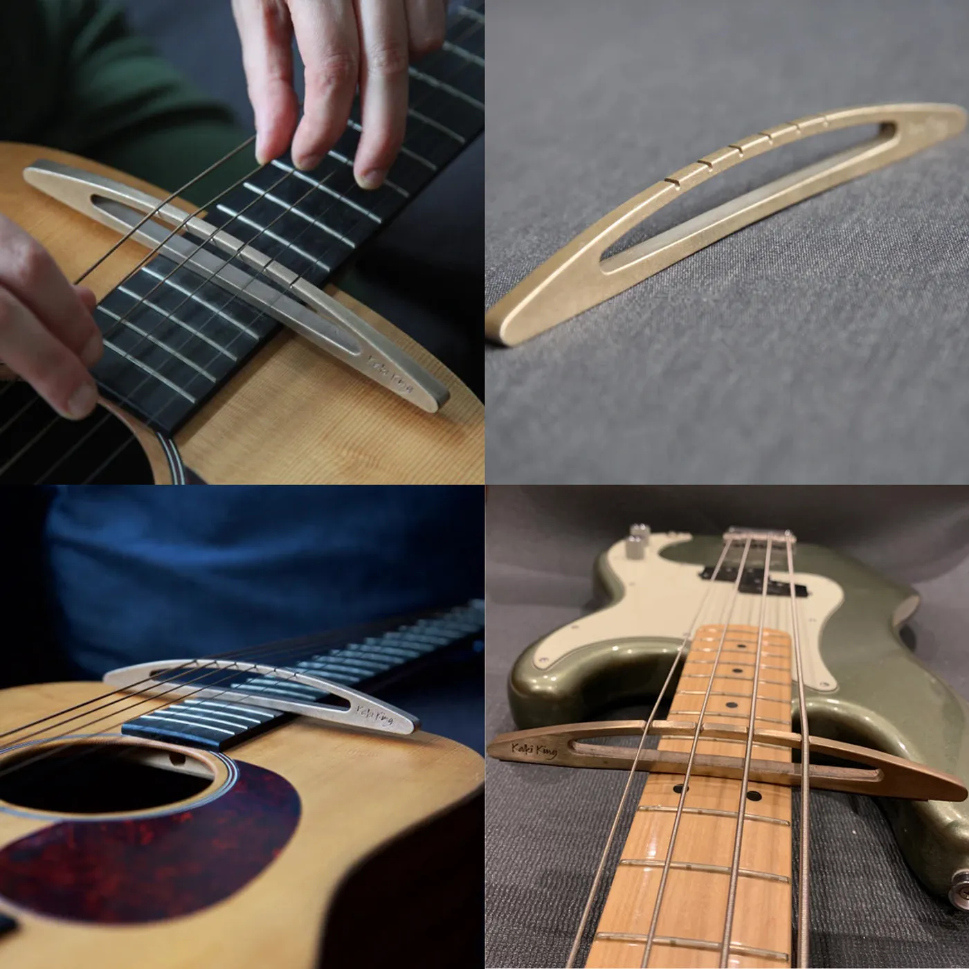 Kaki King - Passerelle Bridge (Guitar + Bass Bundle)