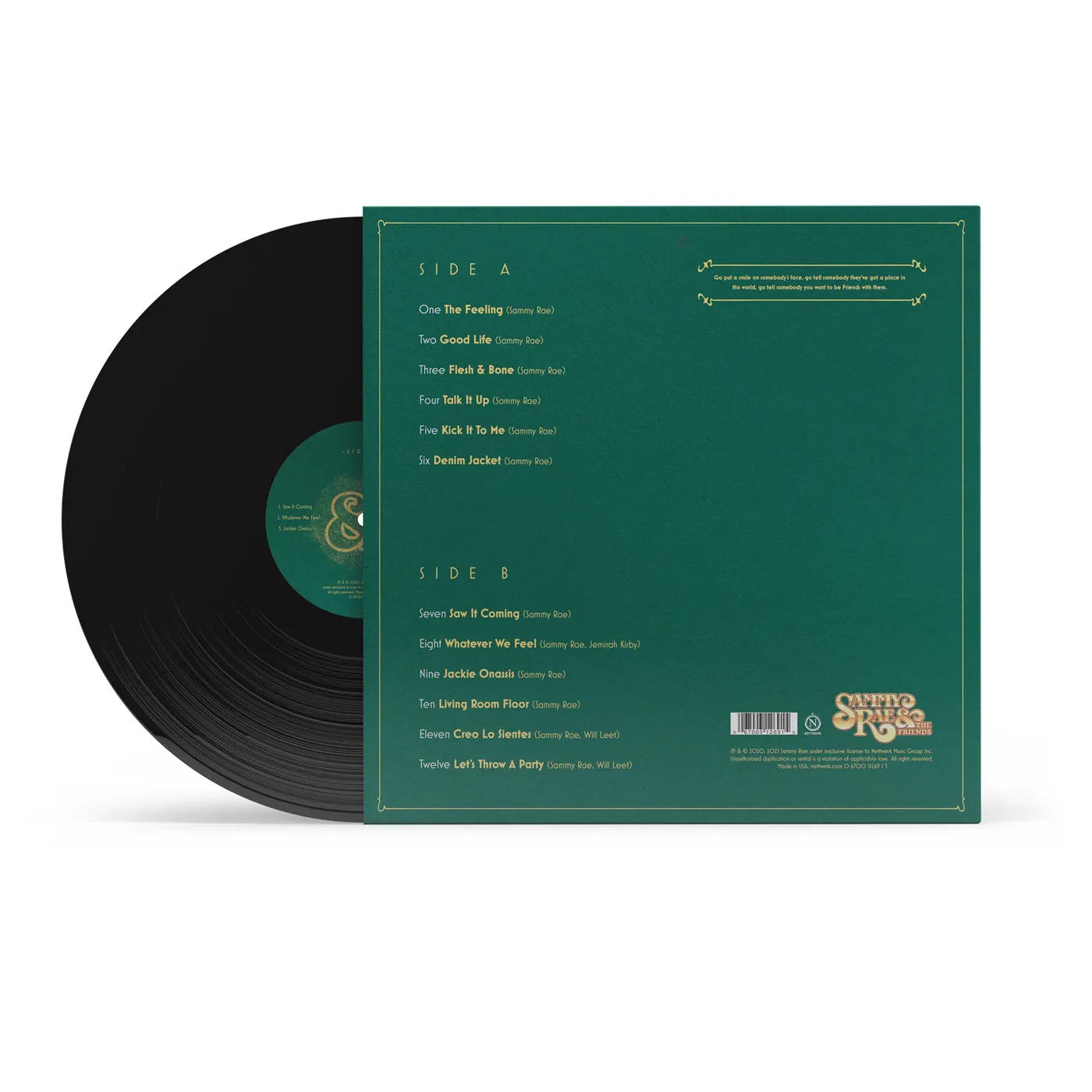 Sammy Rae - The Good Life + Let's Throw A Party Vinyl