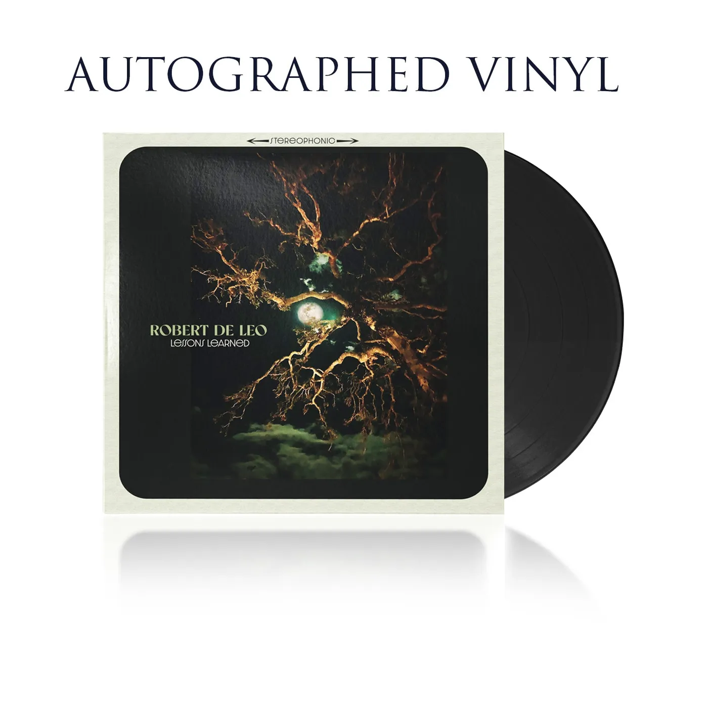 Robert De Leo - Autographed Lessons Learned Vinyl
