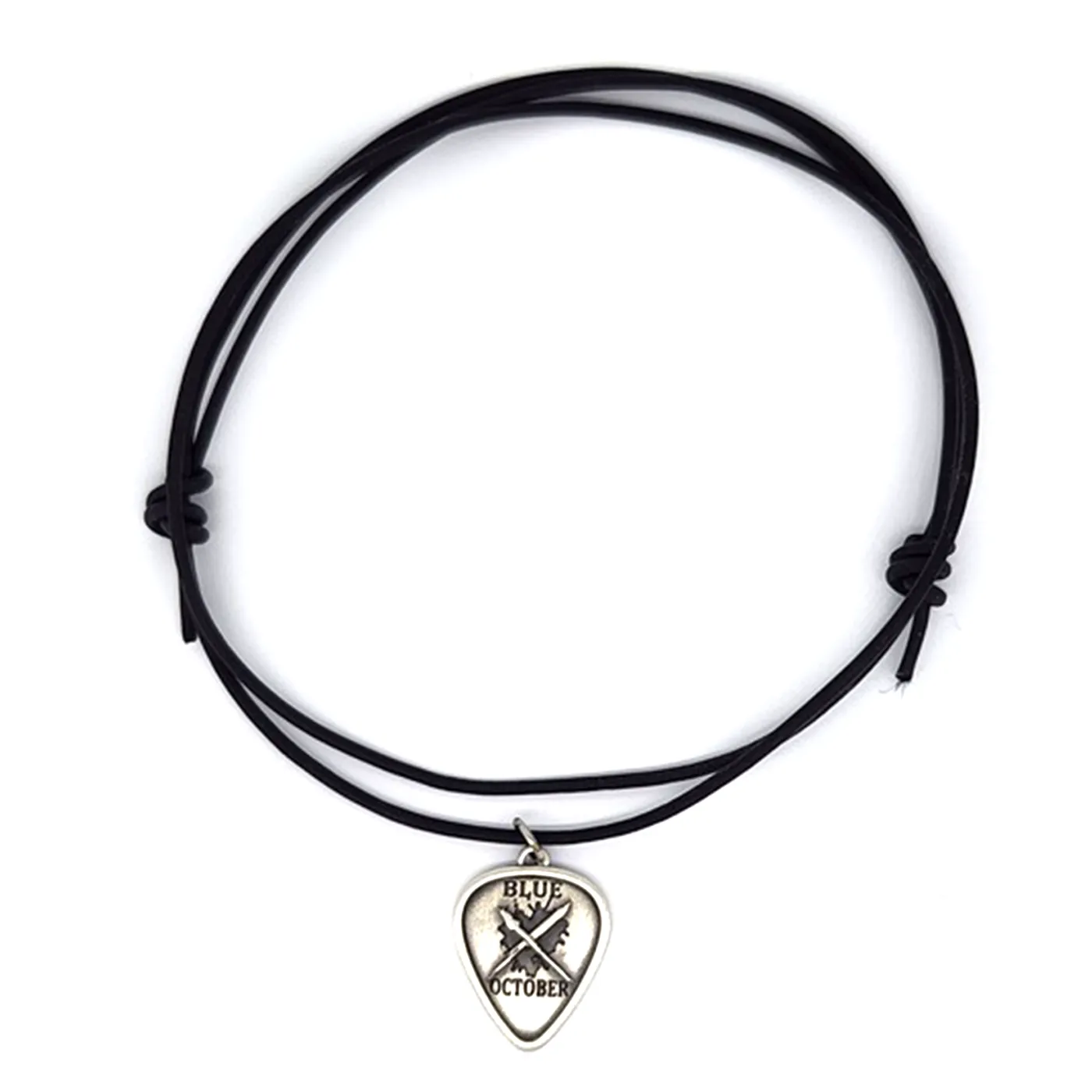 Blue October - Heart X Pick Necklace