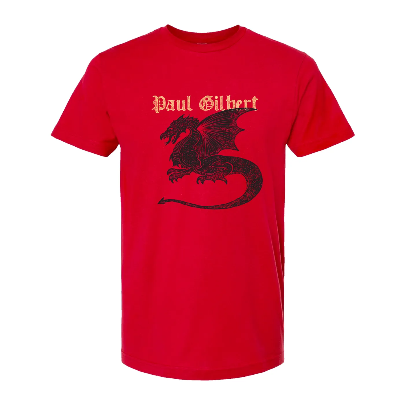 Paul Gilbert - Dragon Tee - Red