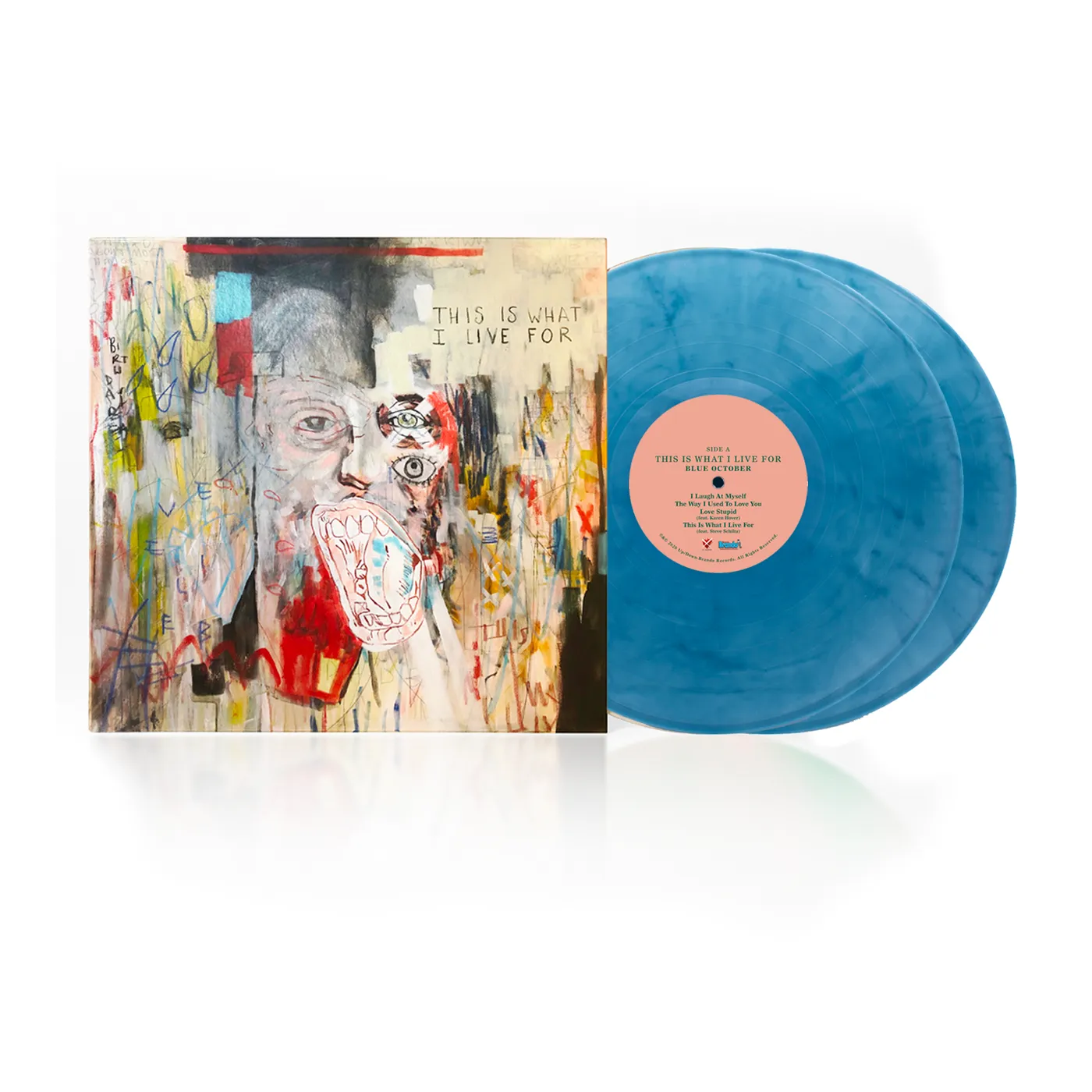 Blue October - This Is What I Live For Denim Colored Vinyl