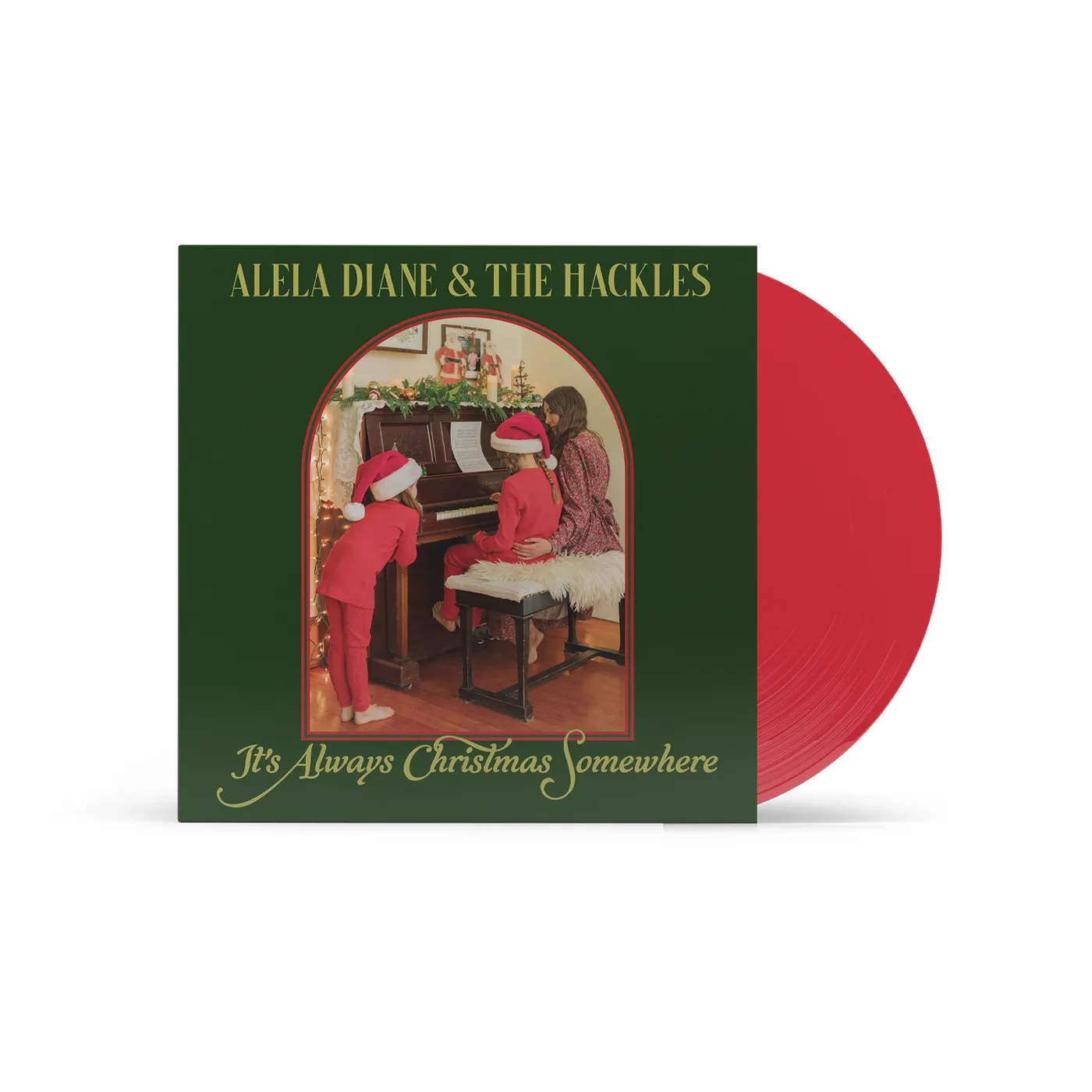Alela Diane & The Hackles - It's Always Christmas Somewhere Red Vinyl