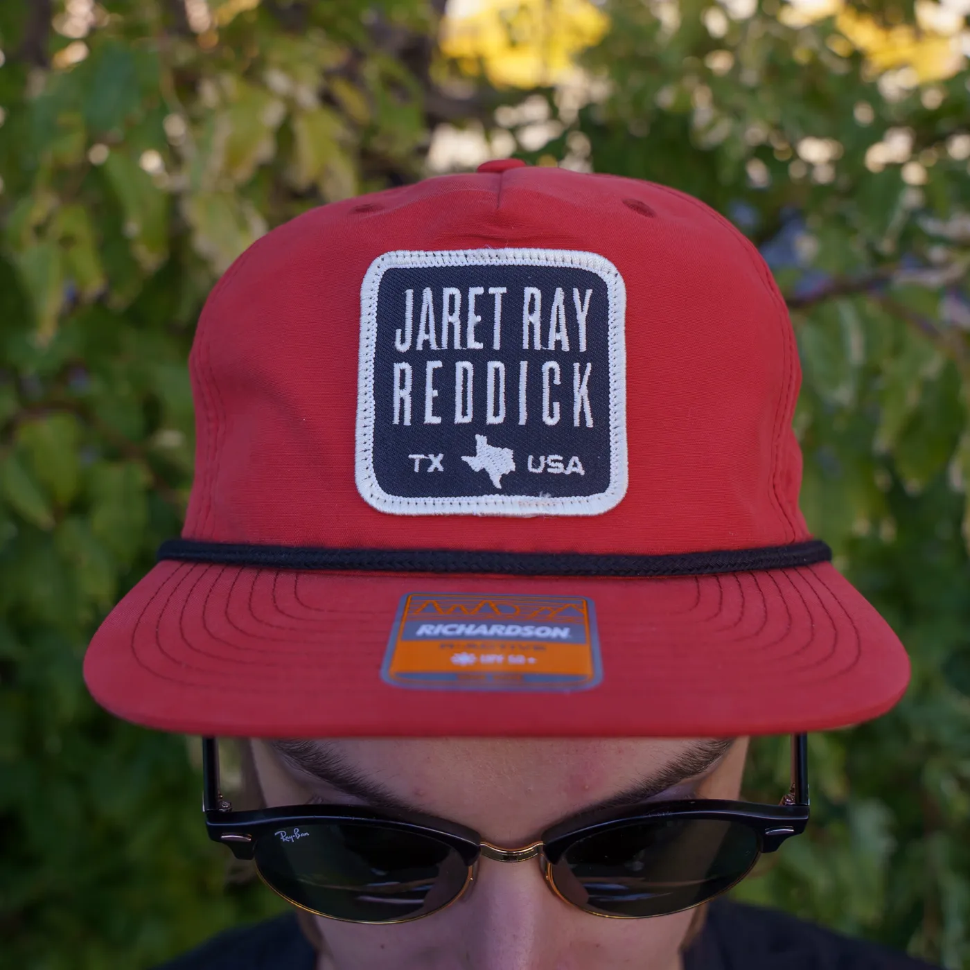Jaret Reddick Jaret Ray Reddick - Red TX Logo Hat