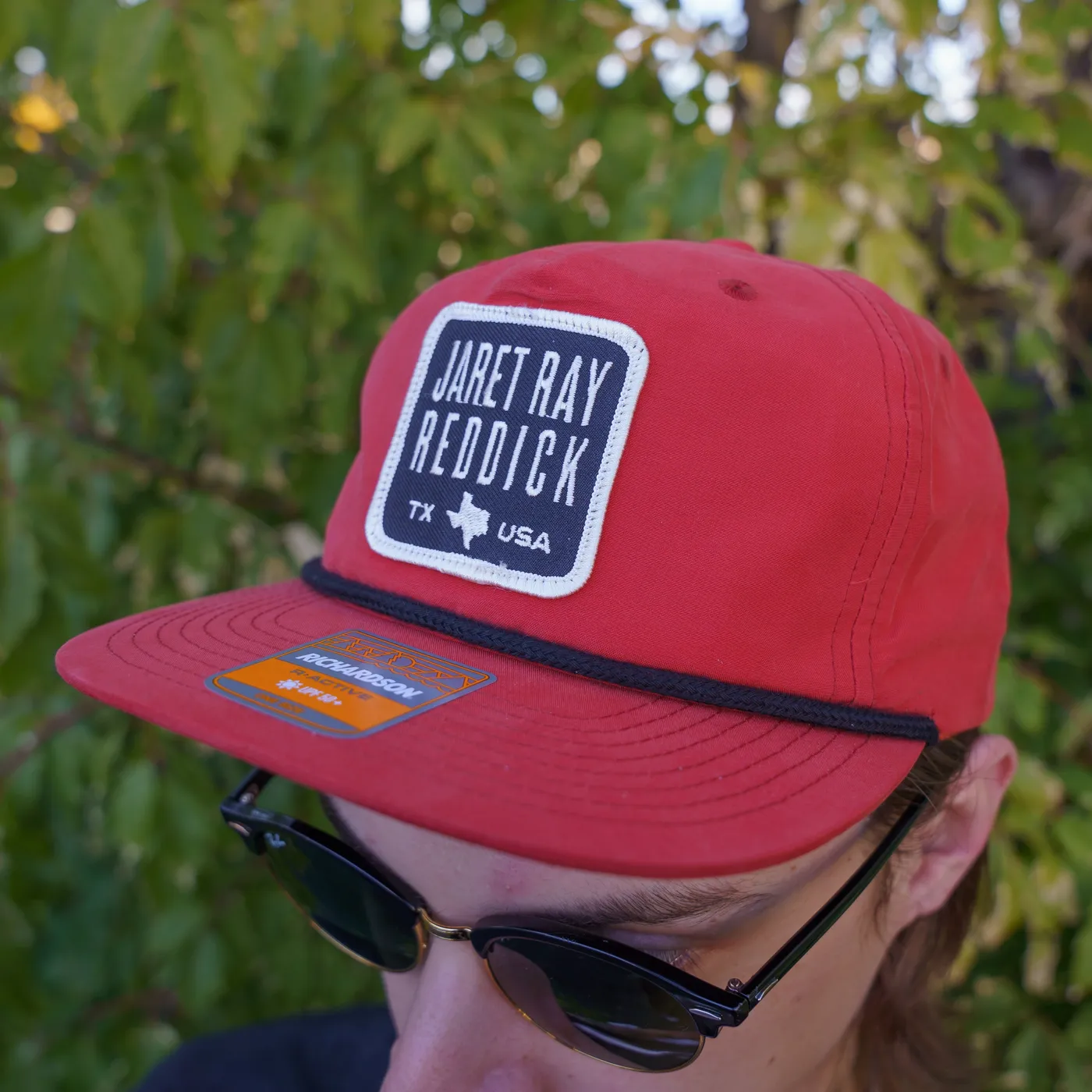 Jaret Reddick Jaret Ray Reddick - Red TX Logo Hat