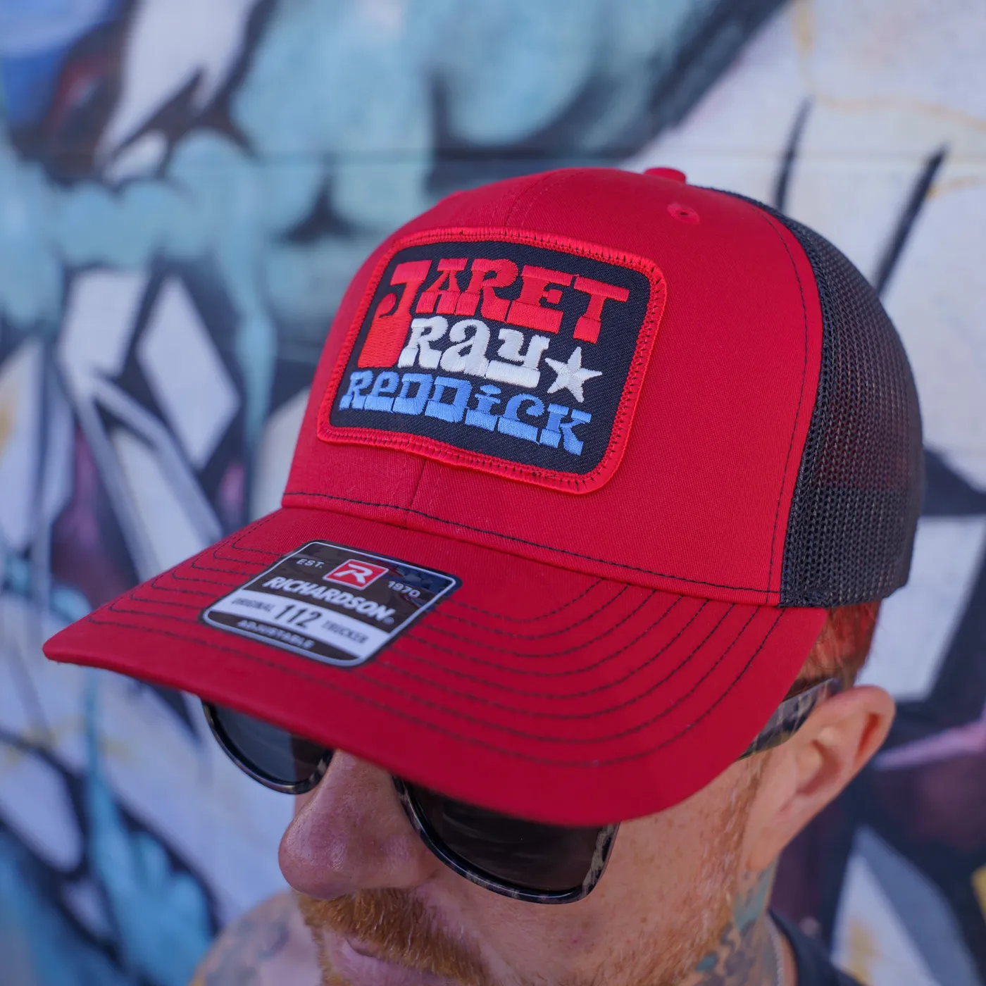 Jaret Reddick Jaret Ray Reddick - Red Star Logo Hat