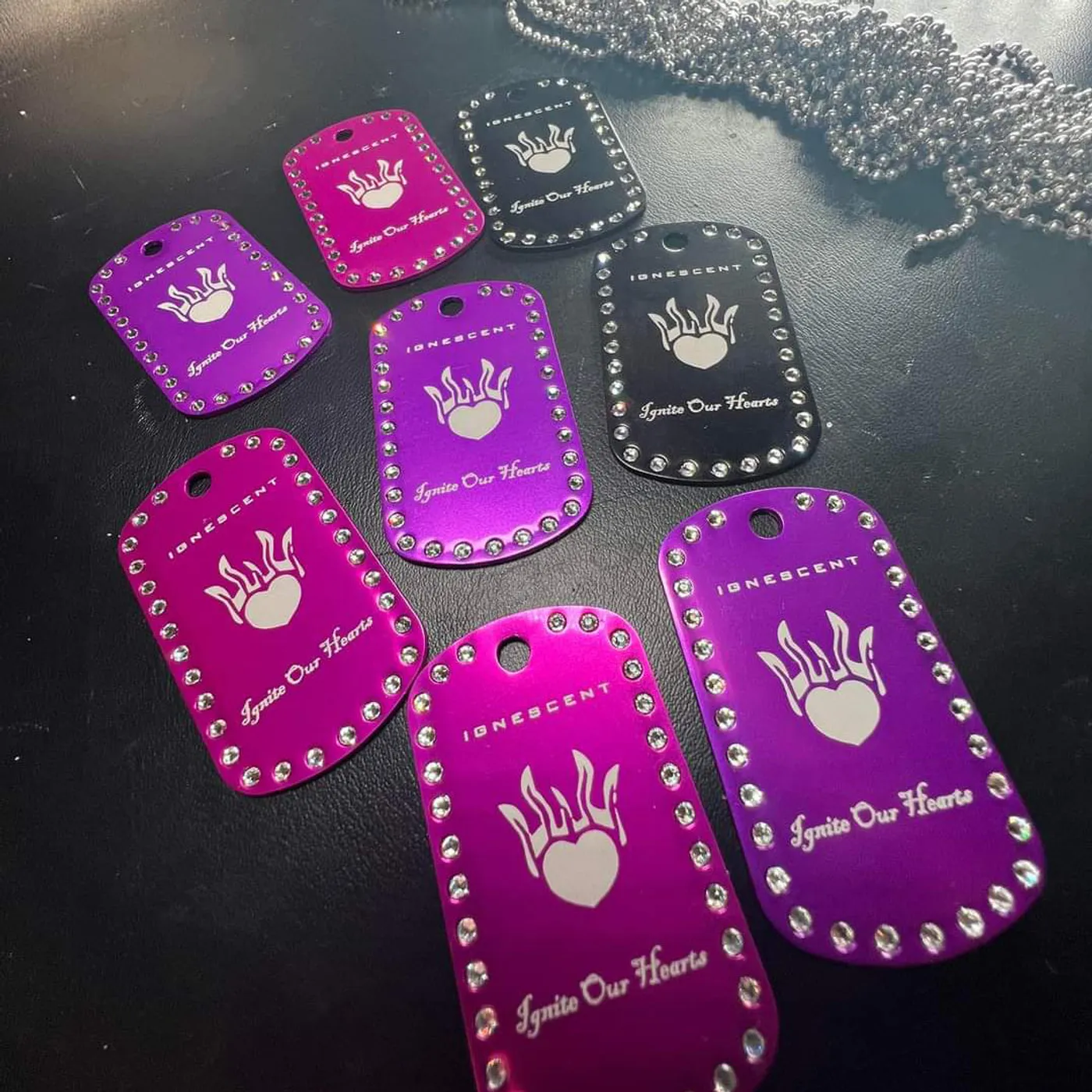 Ignescent - Heart Logo Dog Tag