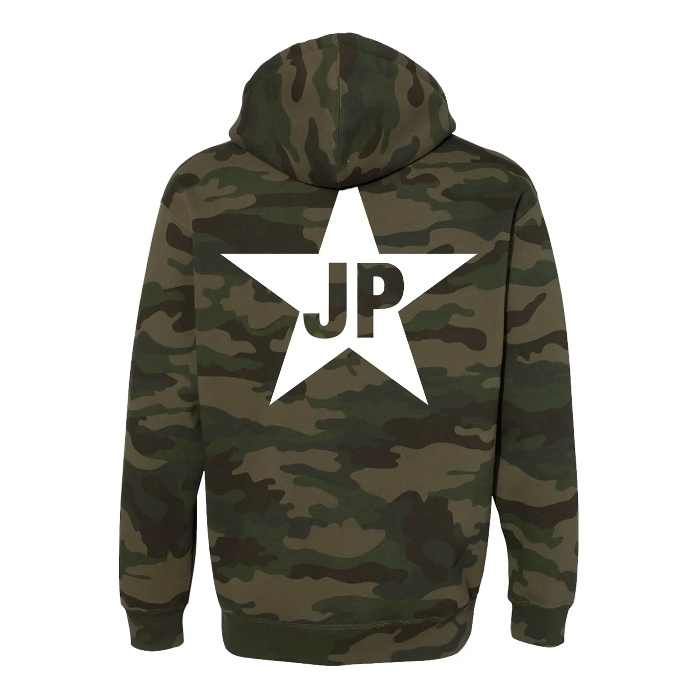 Jackopierce - Premium Forest Camo Star Logo Hoodie