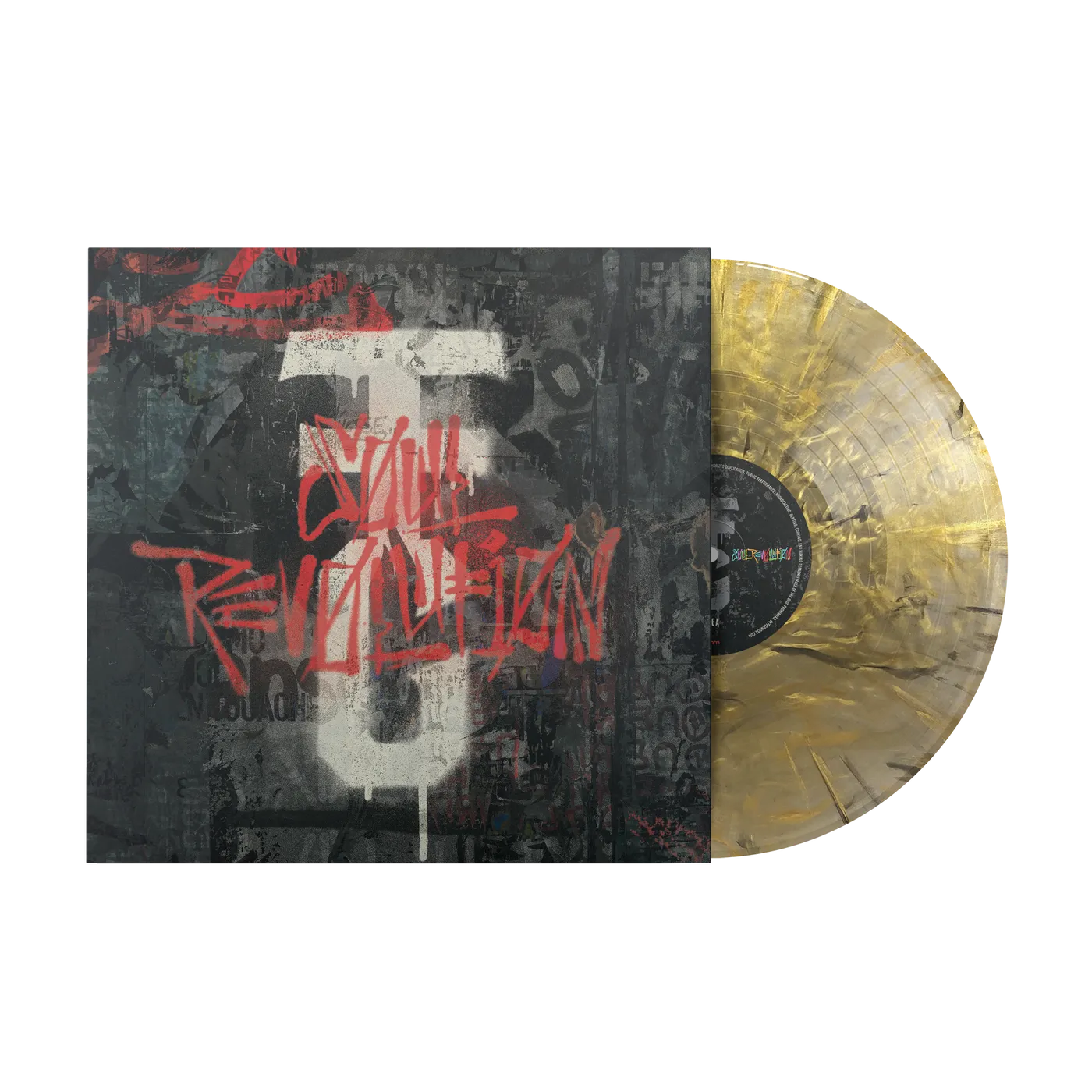 Fire From The Gods - Bnm Fire From the Gods - Soul Revolution Metallic Marble Vinyl