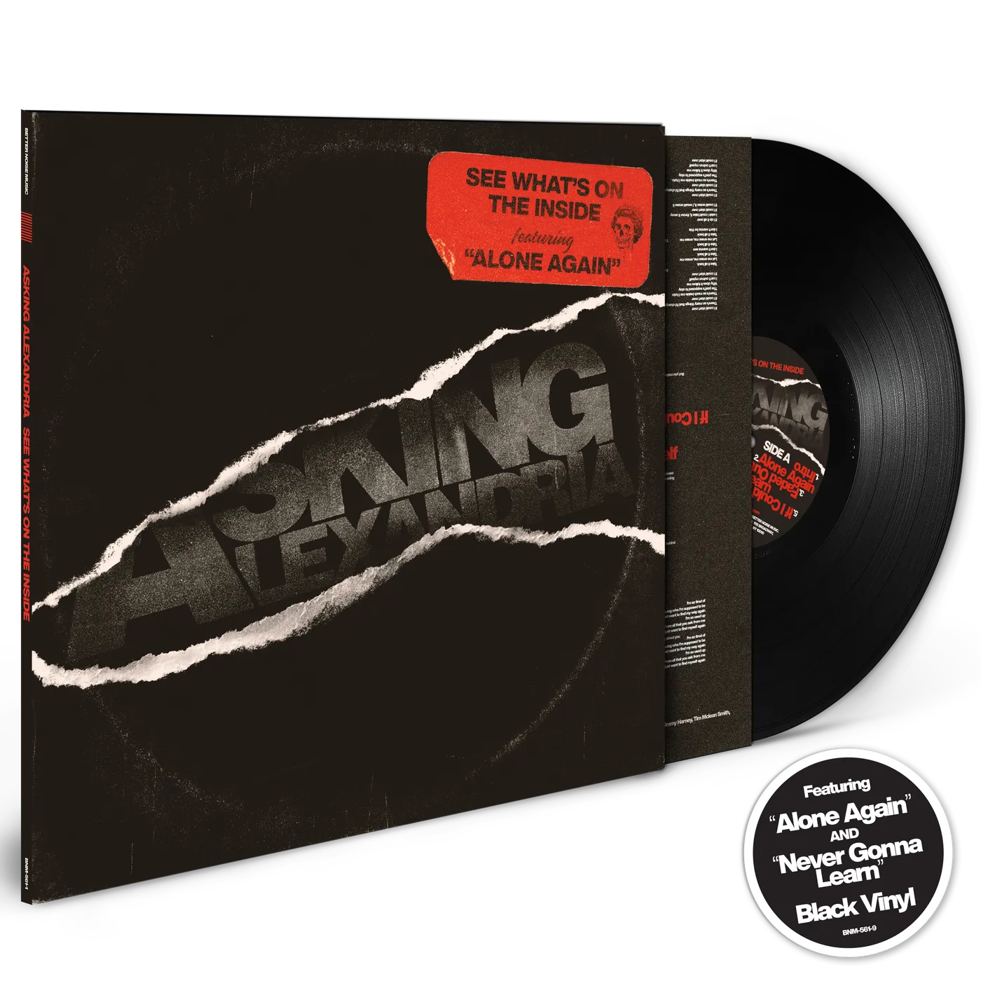Asking Alexandria - Bnm Asking Alexandria - See What's On The Inside Black Vinyl