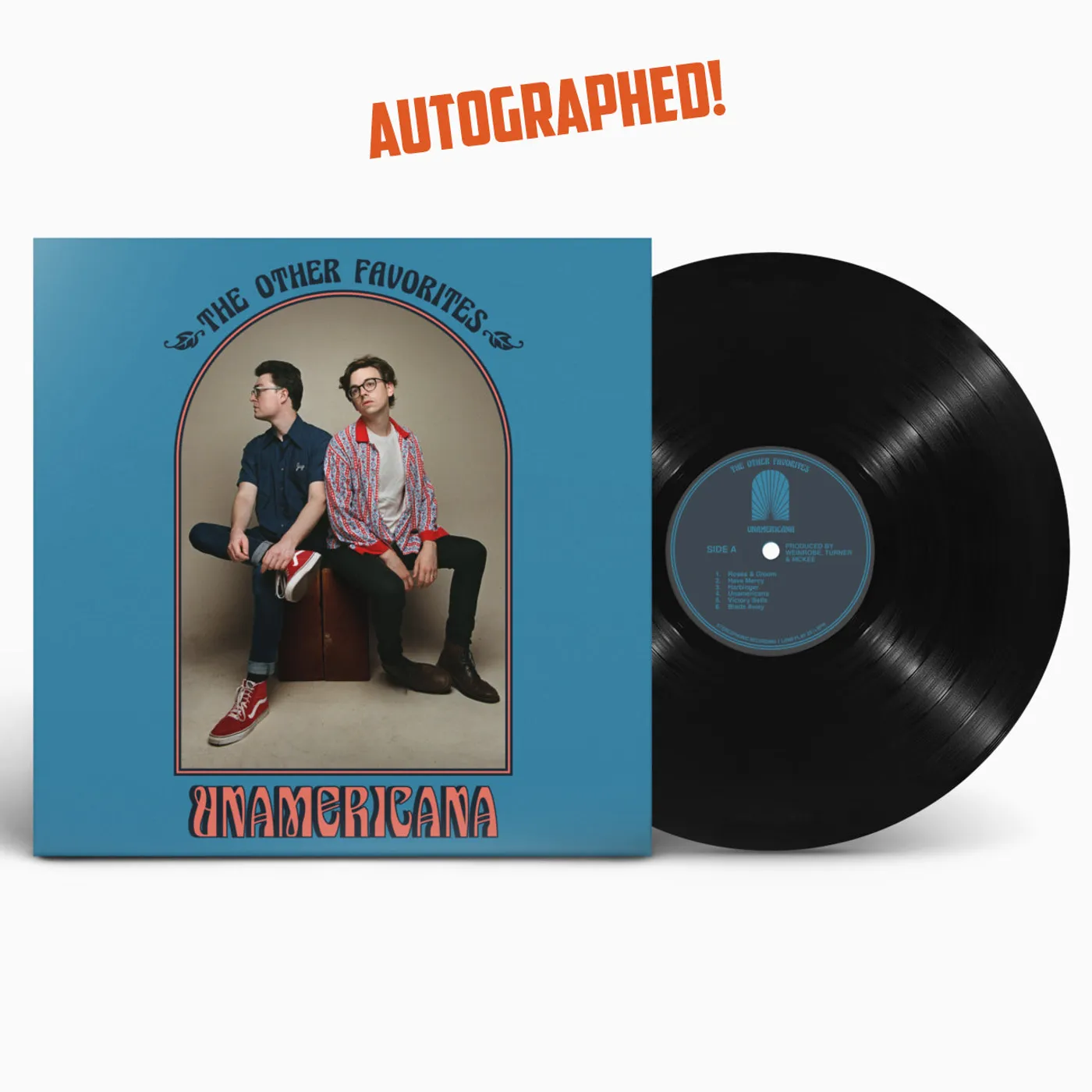  The Other Favorites - Autographed Unamericana Vinyl