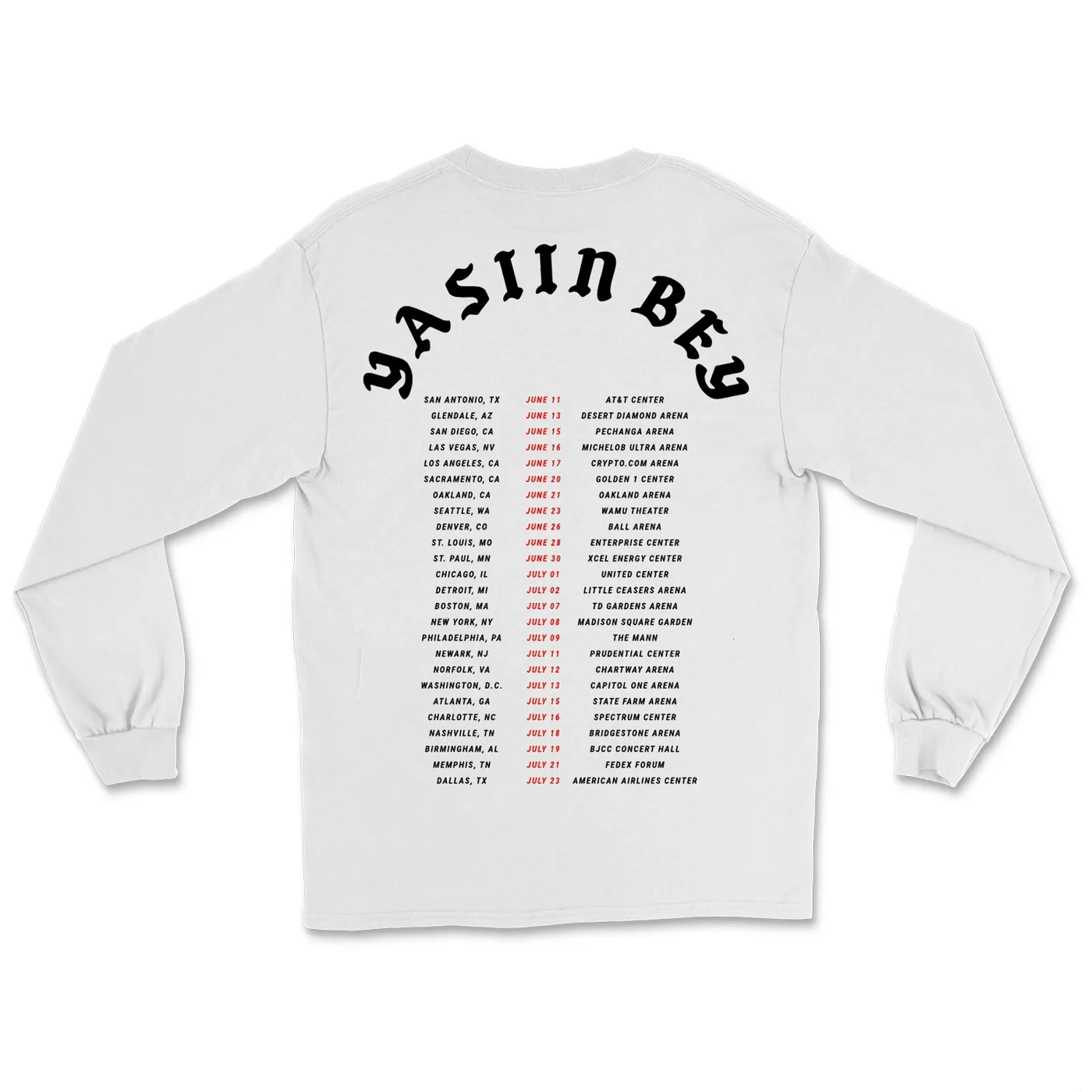 Yasiin Bey - AMOR Long Sleeve Tee