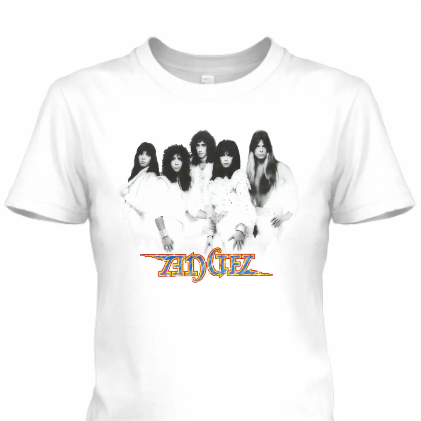 Punky Meadows - ANGEL SINFUL  Women's Tee (White)