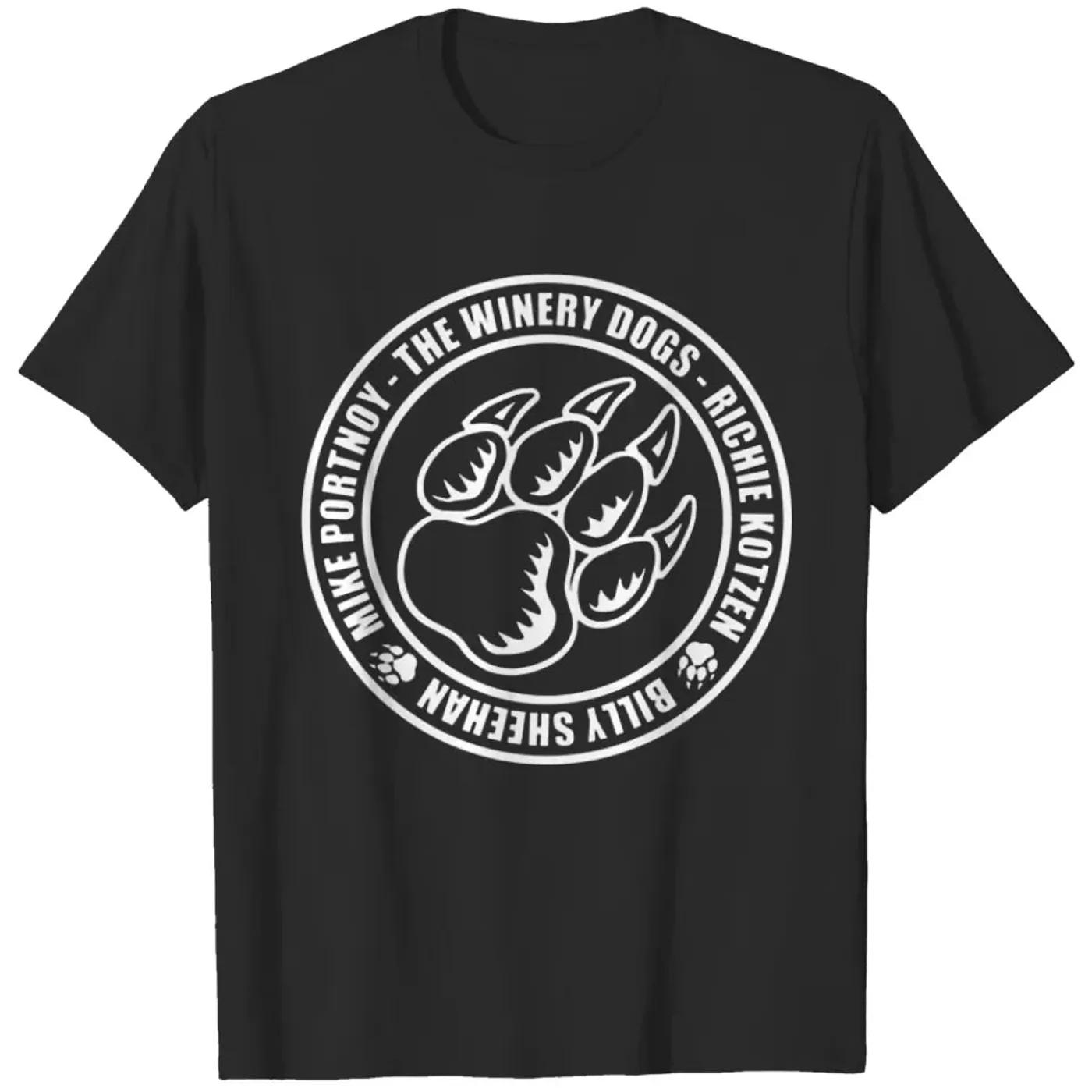 The Winery Dogs - Black and White Logo Shirt (Medium Only)