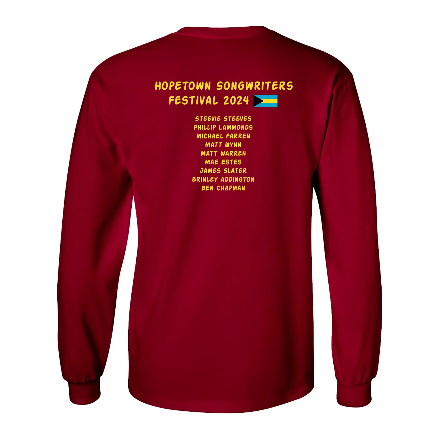 River House Artists HopeTown Songwriters Fest - Long Sleeve Tee