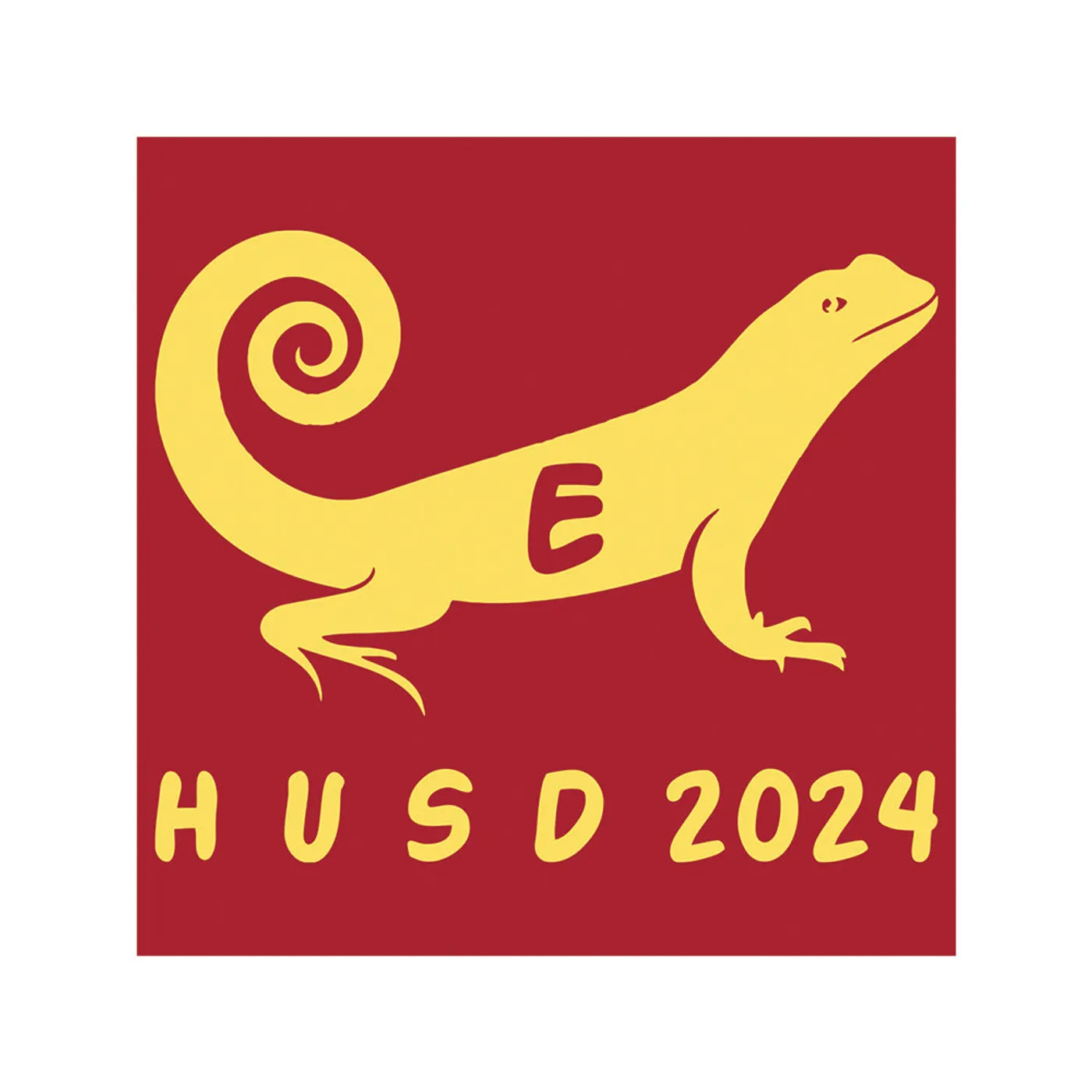 River House Artists HopeTown Songwriters Fest - Square Lizard Logo Sticker