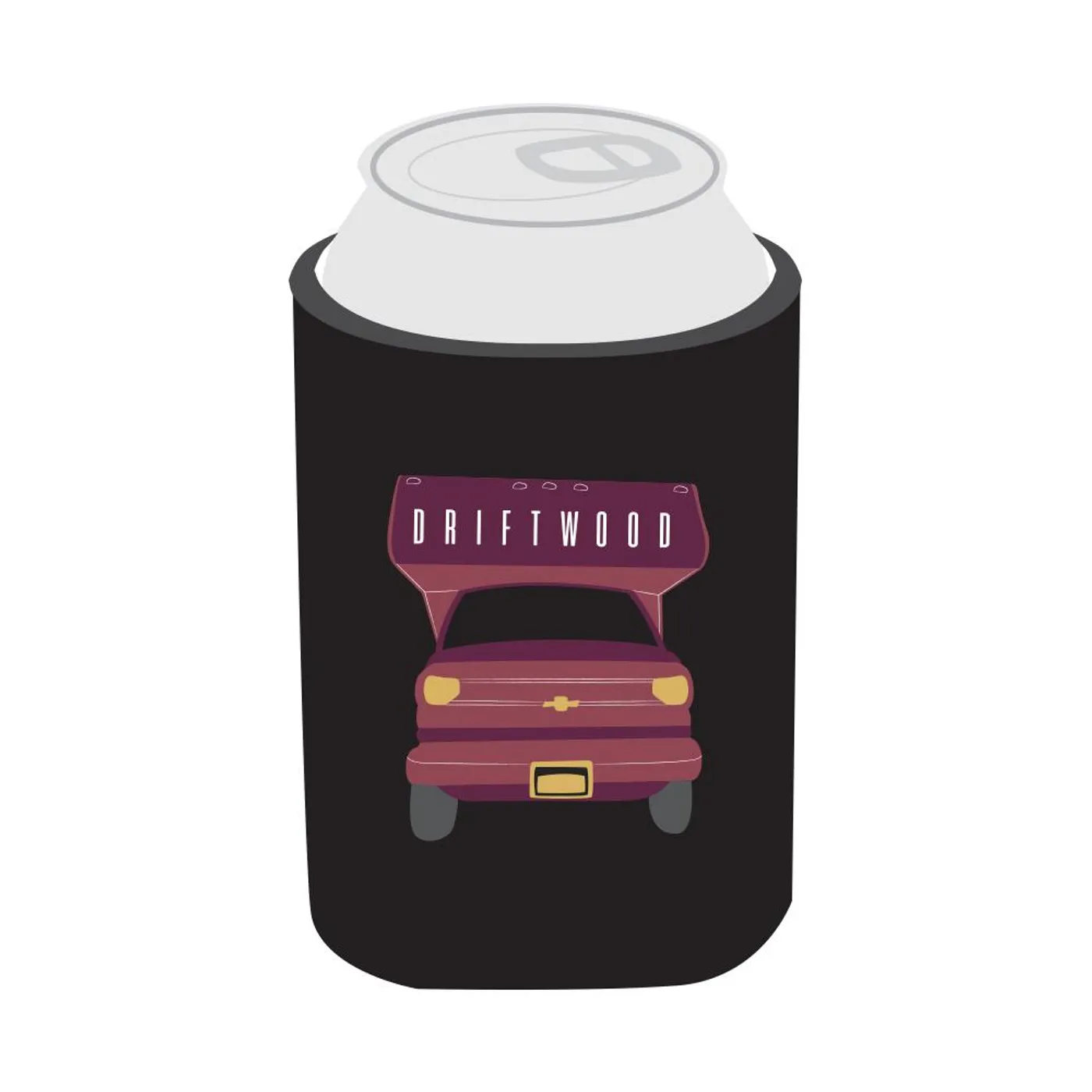 Driftwood - Headlights Koozie