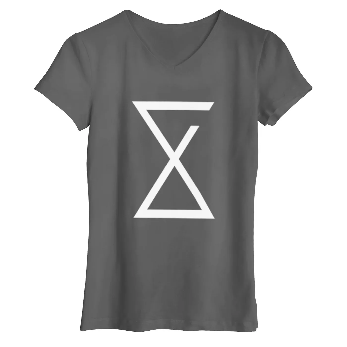 Andy Suzuki & The Method ASTM - Hourglass Ladies V-Neck Tee (Grey)