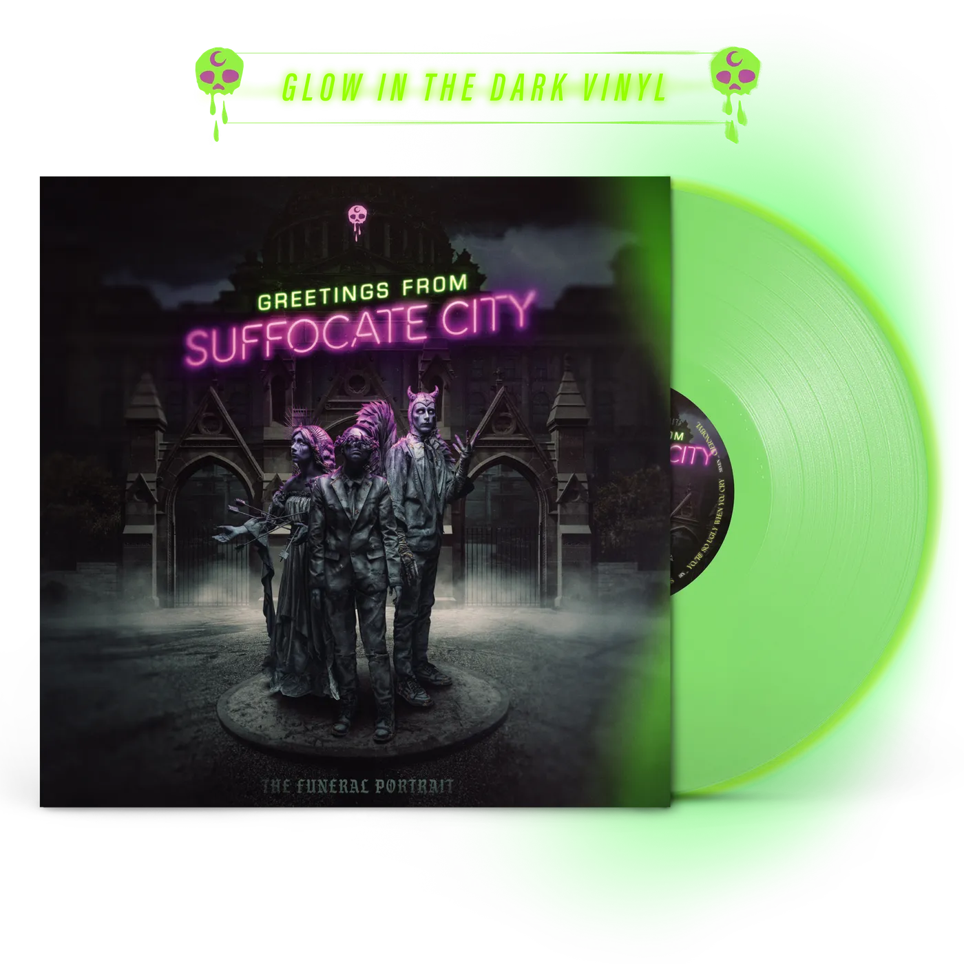 The Funeral Portrait - Bnm The Funeral Portrait - Greetings From Suffocate City Standard Glow Vinyl