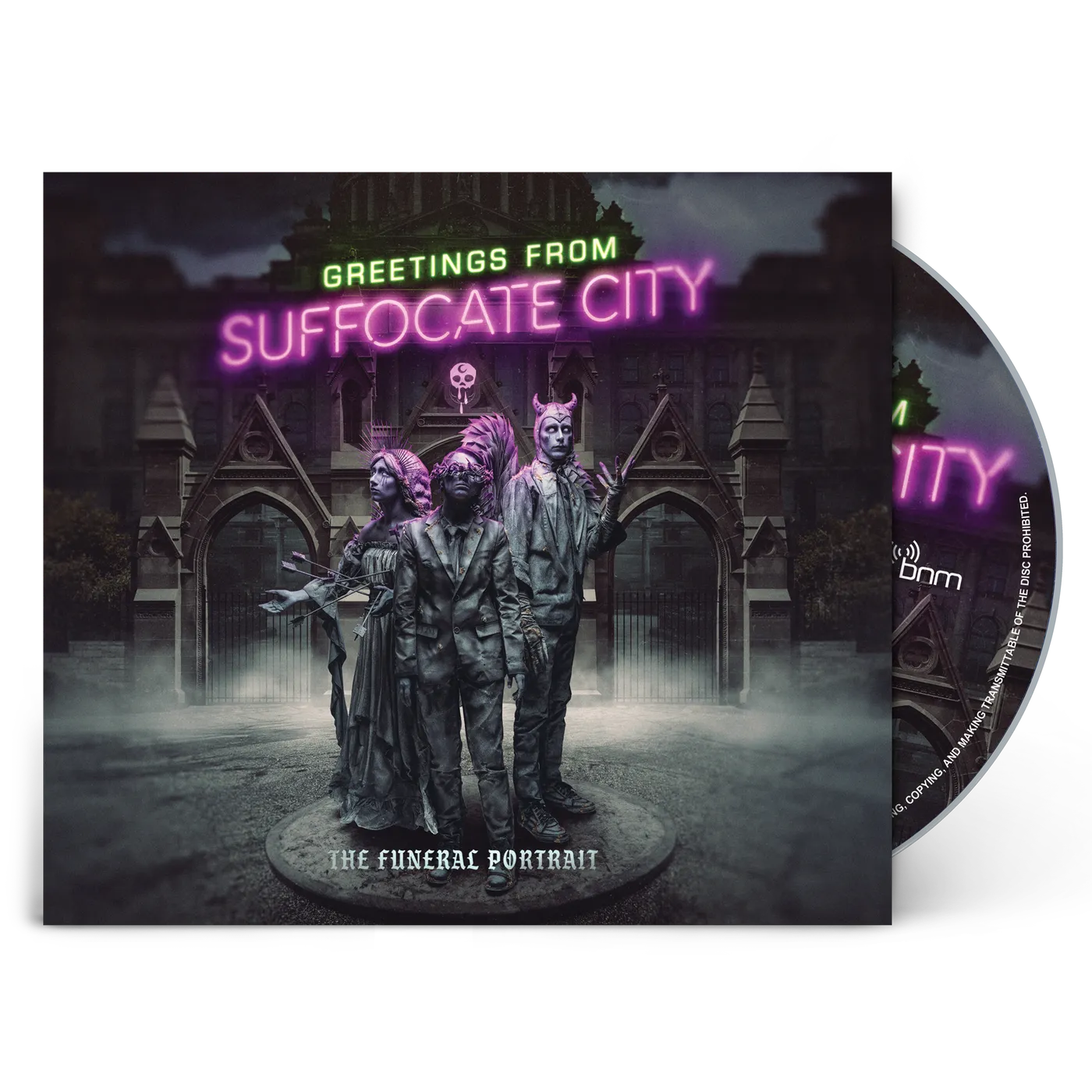 The Funeral Portrait - Bnm The Funeral Portrait - Greetings From Suffocate City CD