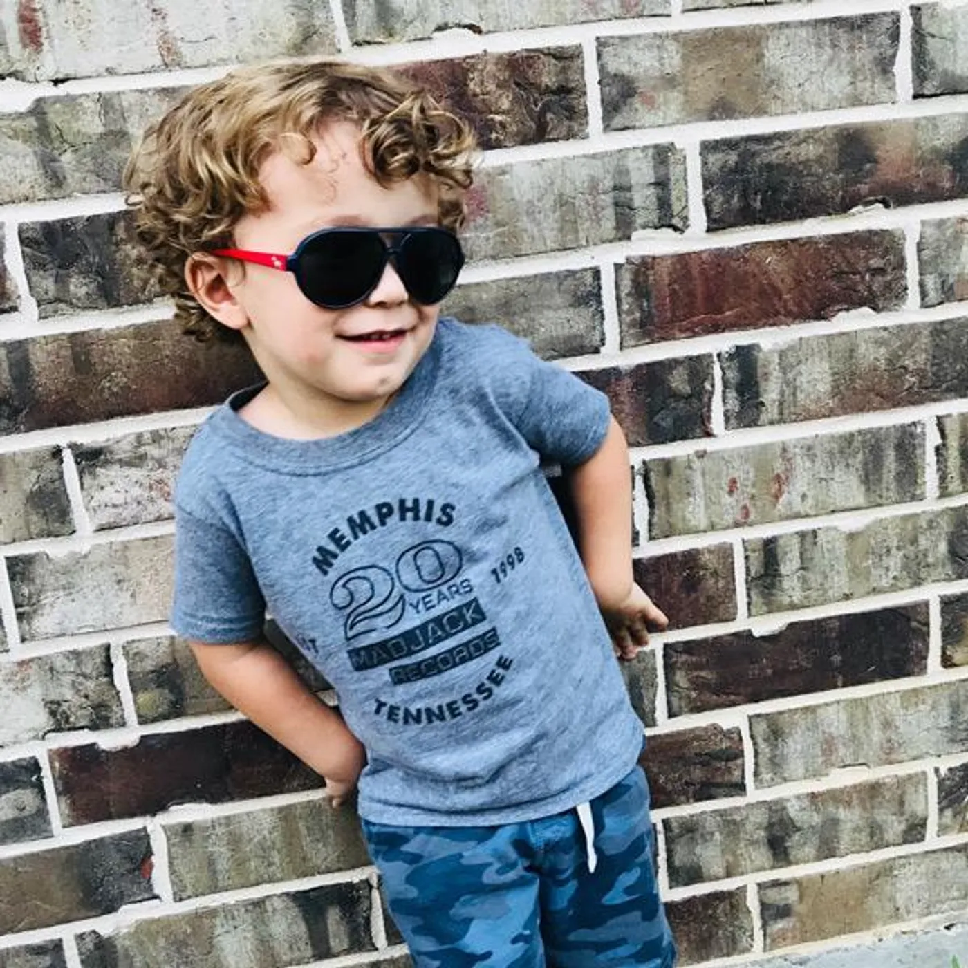 Mad Jack Records MADJACK Records - 20 Years Kids' Tee (Grey)