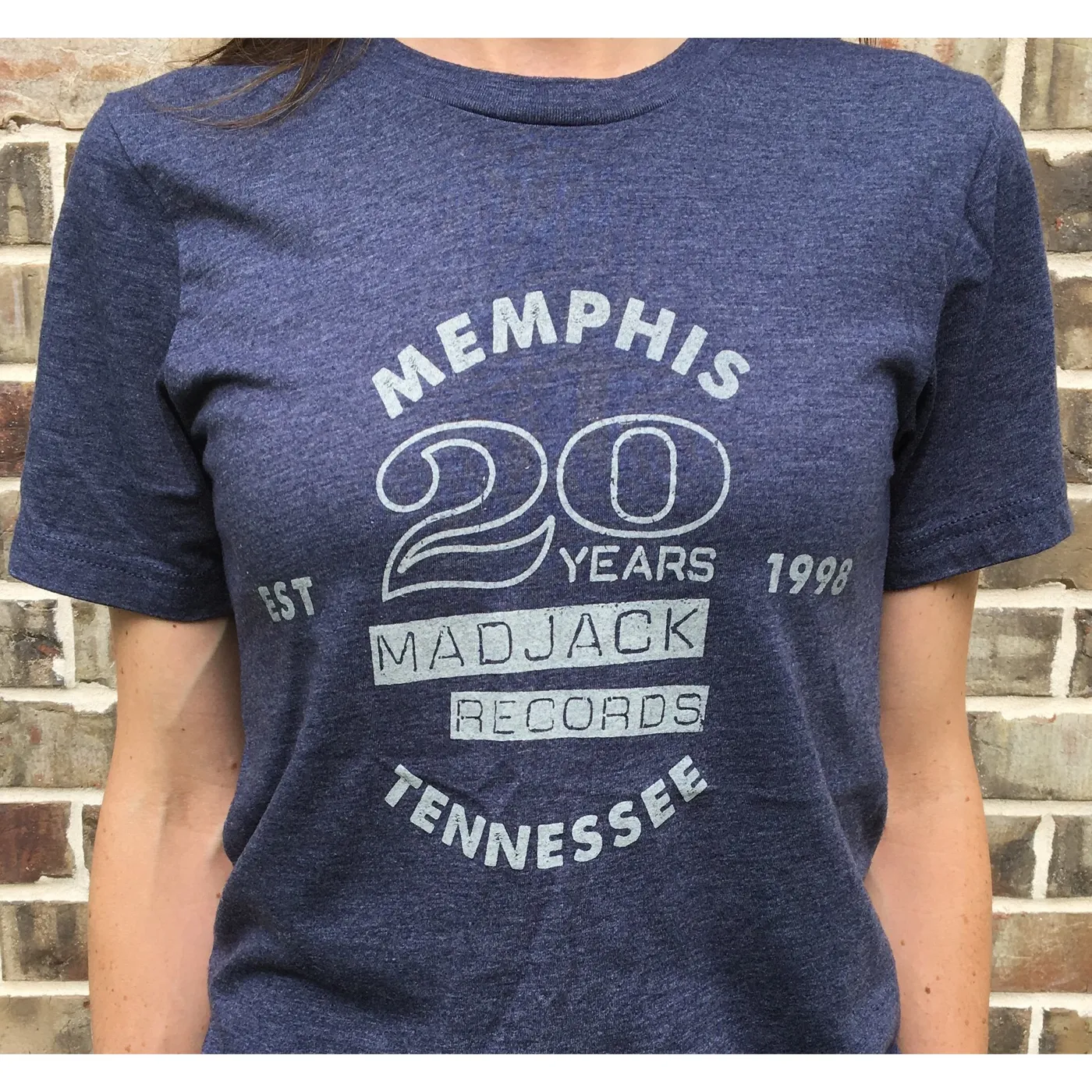 Mad Jack Records MADJACK Records - 20 Years Tee (Navy)