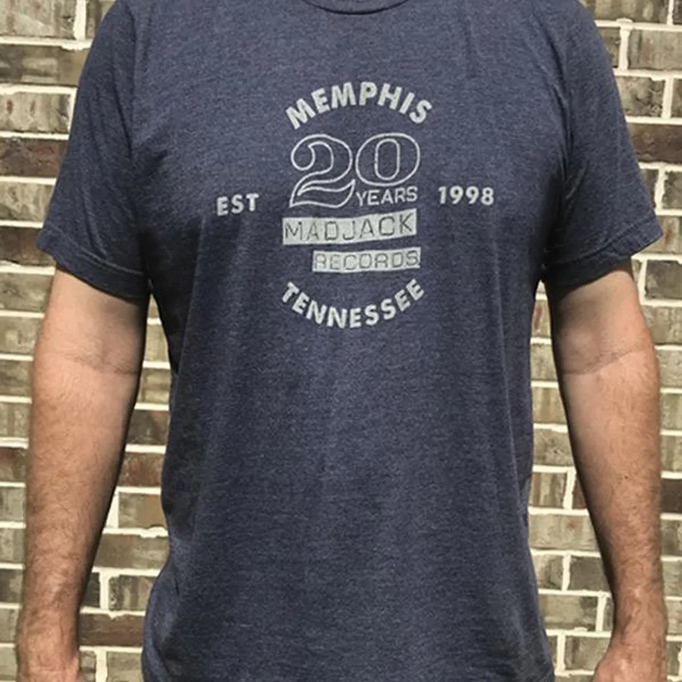 Mad Jack Records MADJACK Records - 20 Years Tee (Navy)