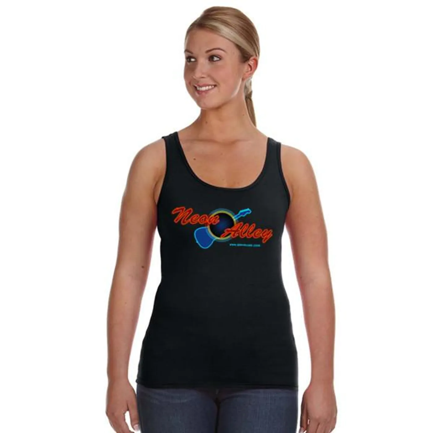 DMV Music - Neon Alley Ladies Tank