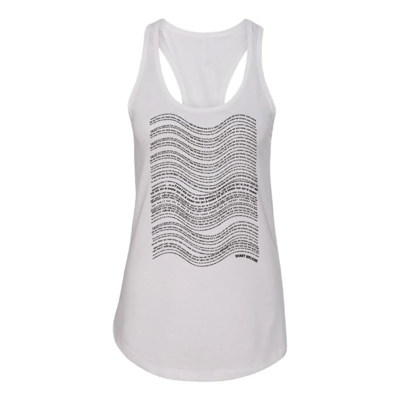 Danny Malone - Soundwave Ladies Tank (White)