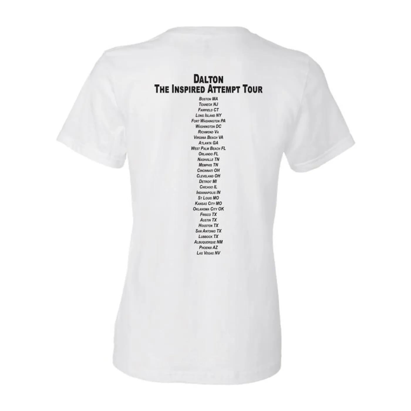 Dalton Rapattoni - Women's 2016 Tour Tee (Small Only)