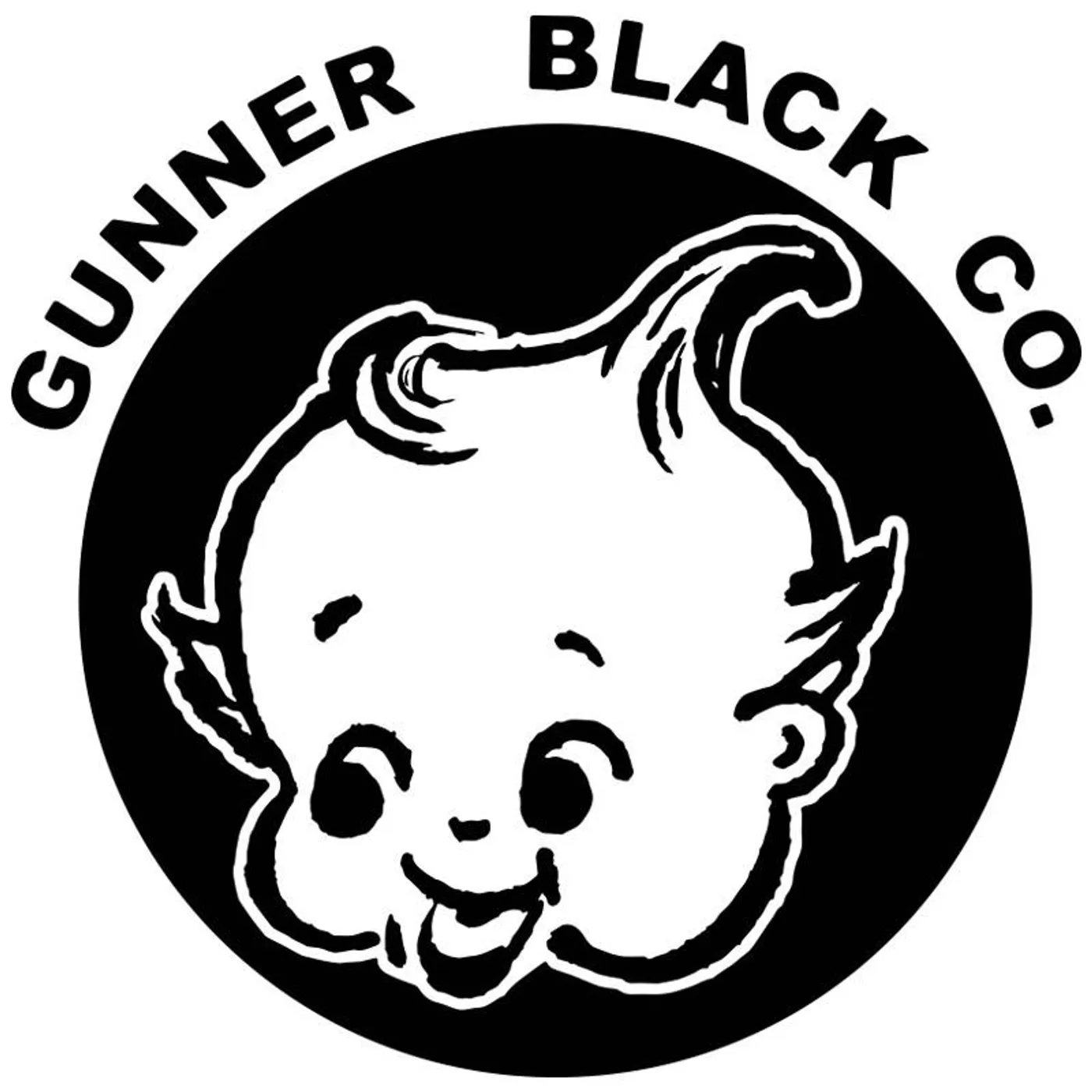 Justin Furstenfeld Gunner Black Co - Logo Sticker