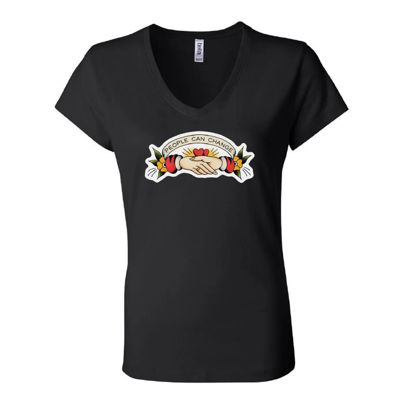 Justin Furstenfeld Gunner Black Co - People Can Change Ladies Tee