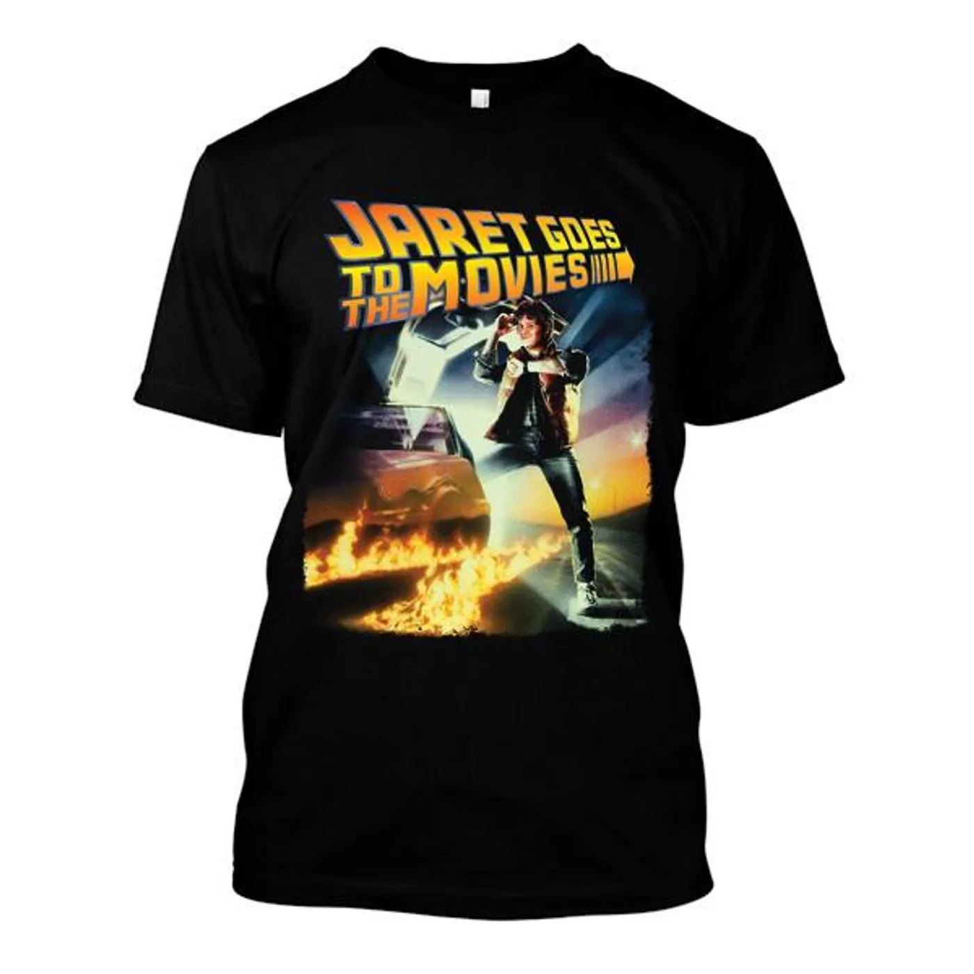Jaret Reddick Jaret Goes To The Movies - Back To The Future Logo Tee