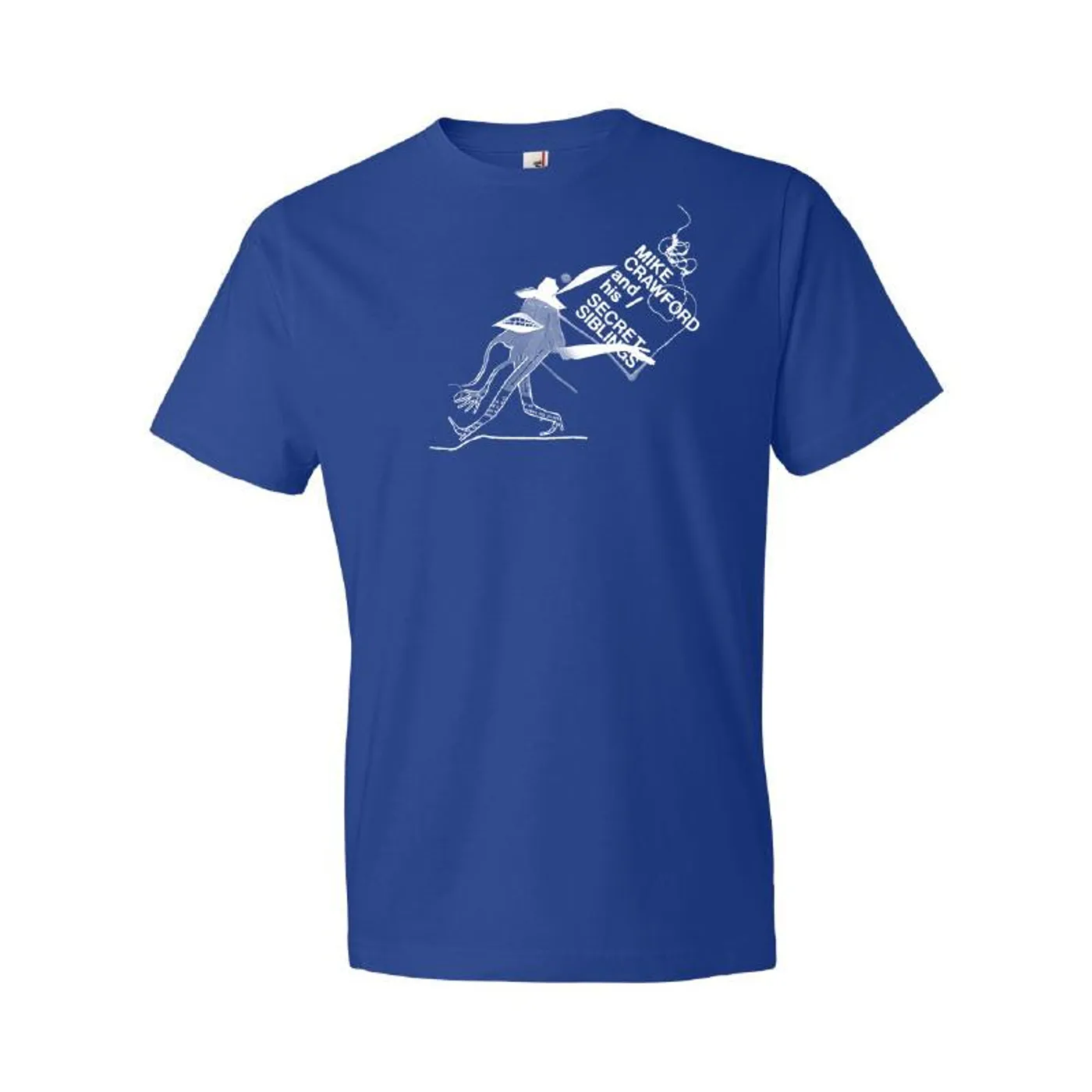Mike Crawford and His Secret Siblings Stroller Dude Tee