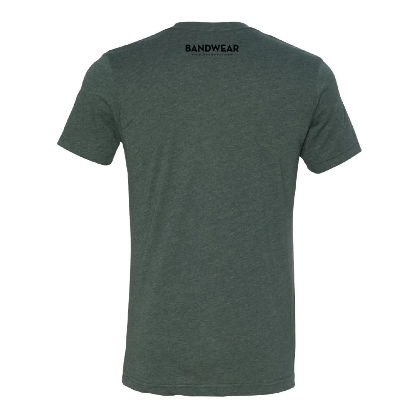 Support Local Music - Vinyl Headphones Tee (Heather Forest)