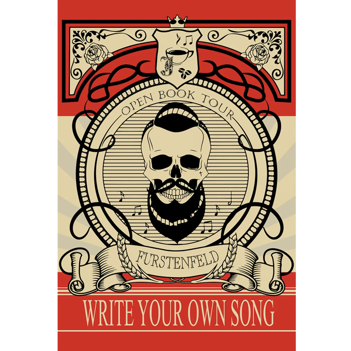 Justin Furstenfeld - Write Your Own Song Poster