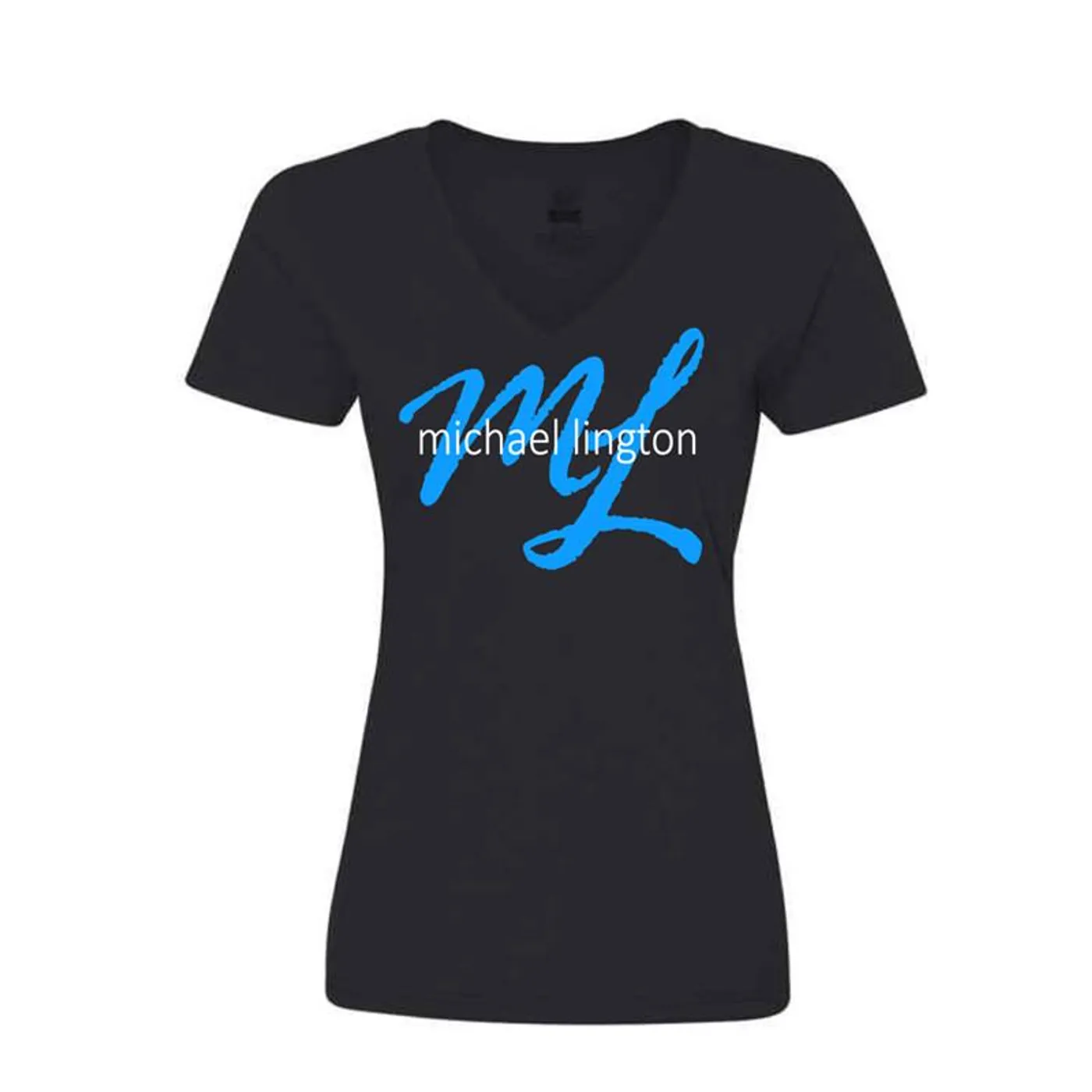 Michael Lington - Ladies Script Logo Tee (Black)