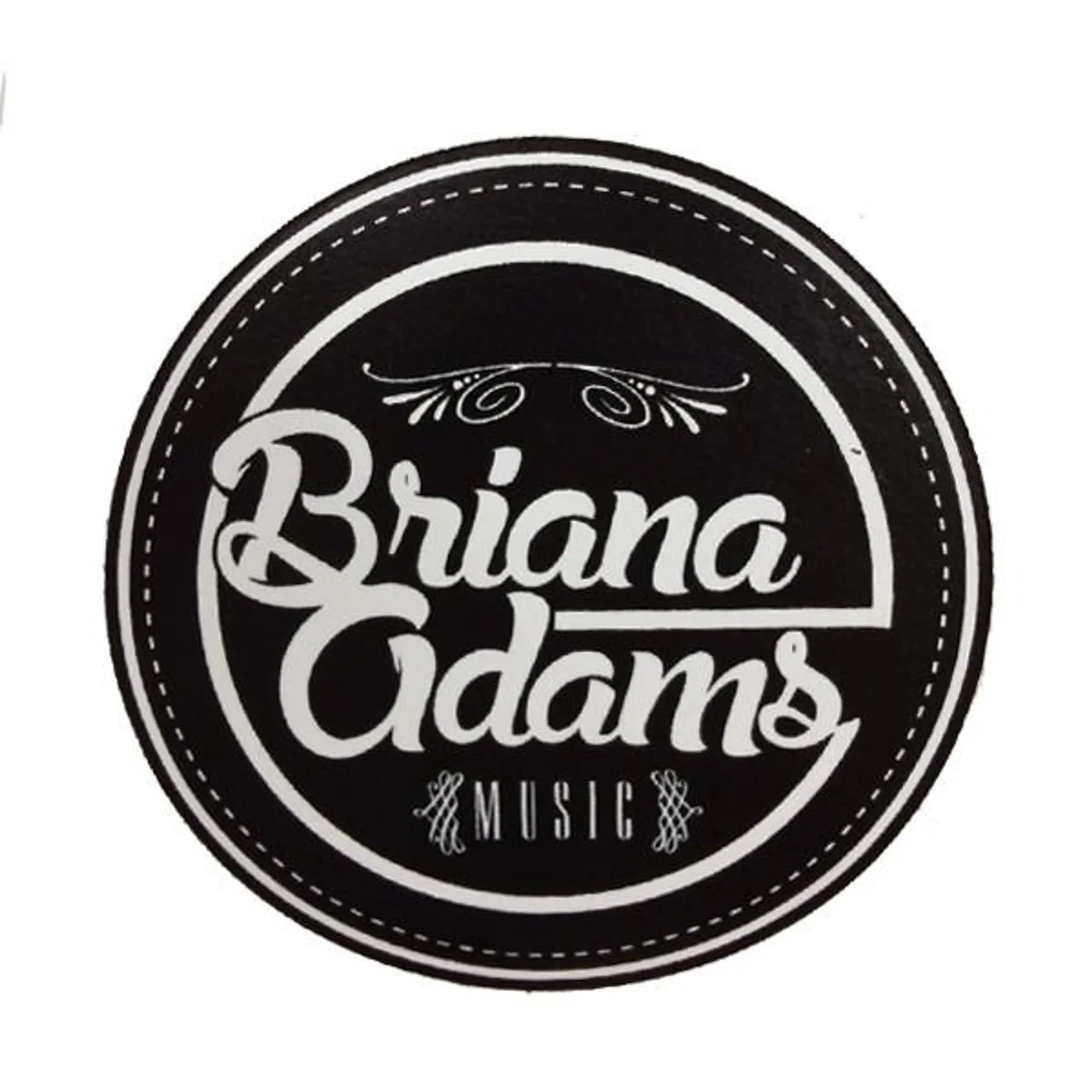 Briana Adams - BAM Logo Sticker