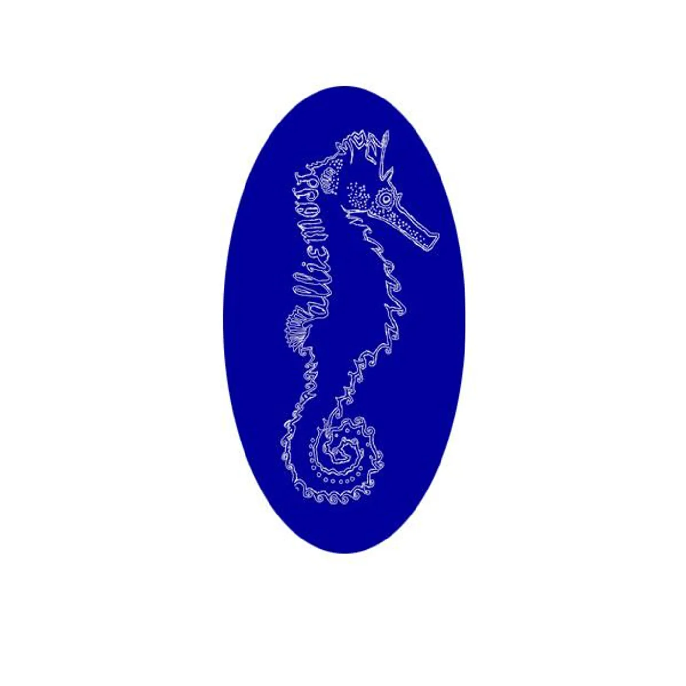 Allie Moss - Seahorse Sticker