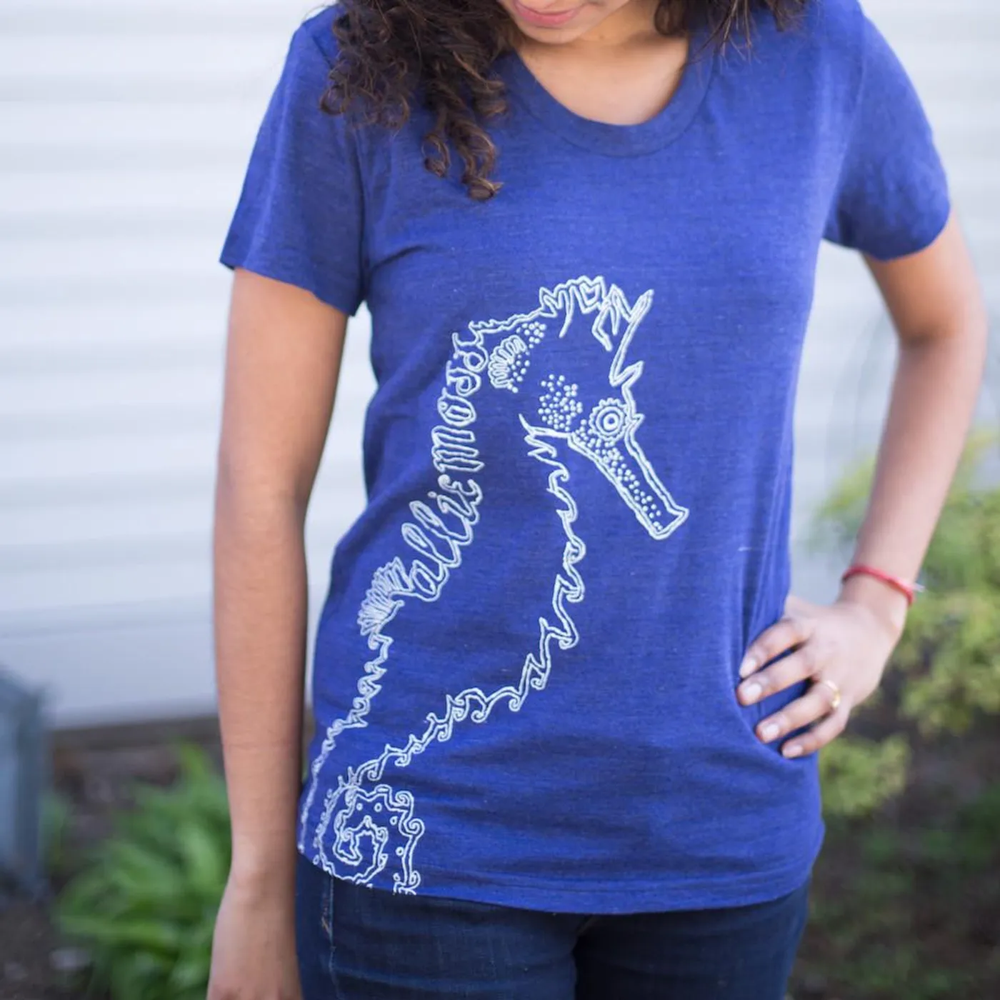Allie Moss - Women's Seahorse Tee