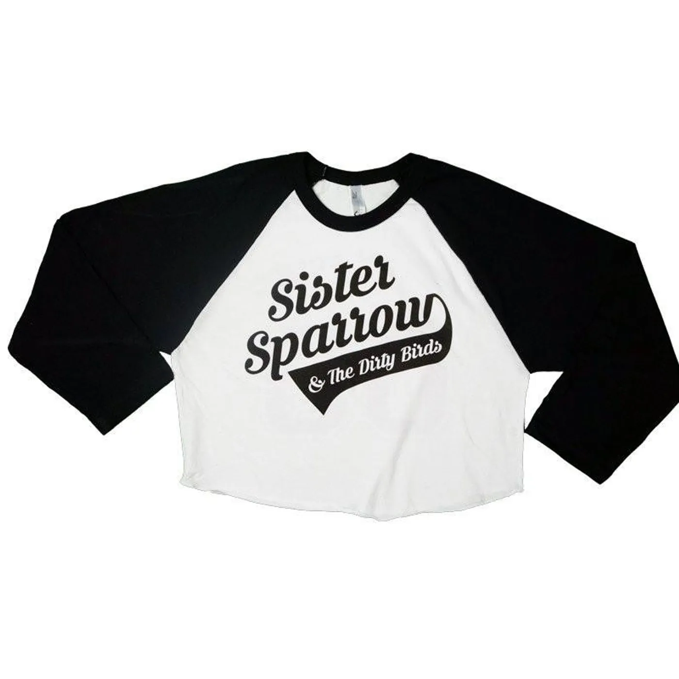 Sister Sparrow and the Dirty Birds - Cutoff Party Fowl Baseball Tee