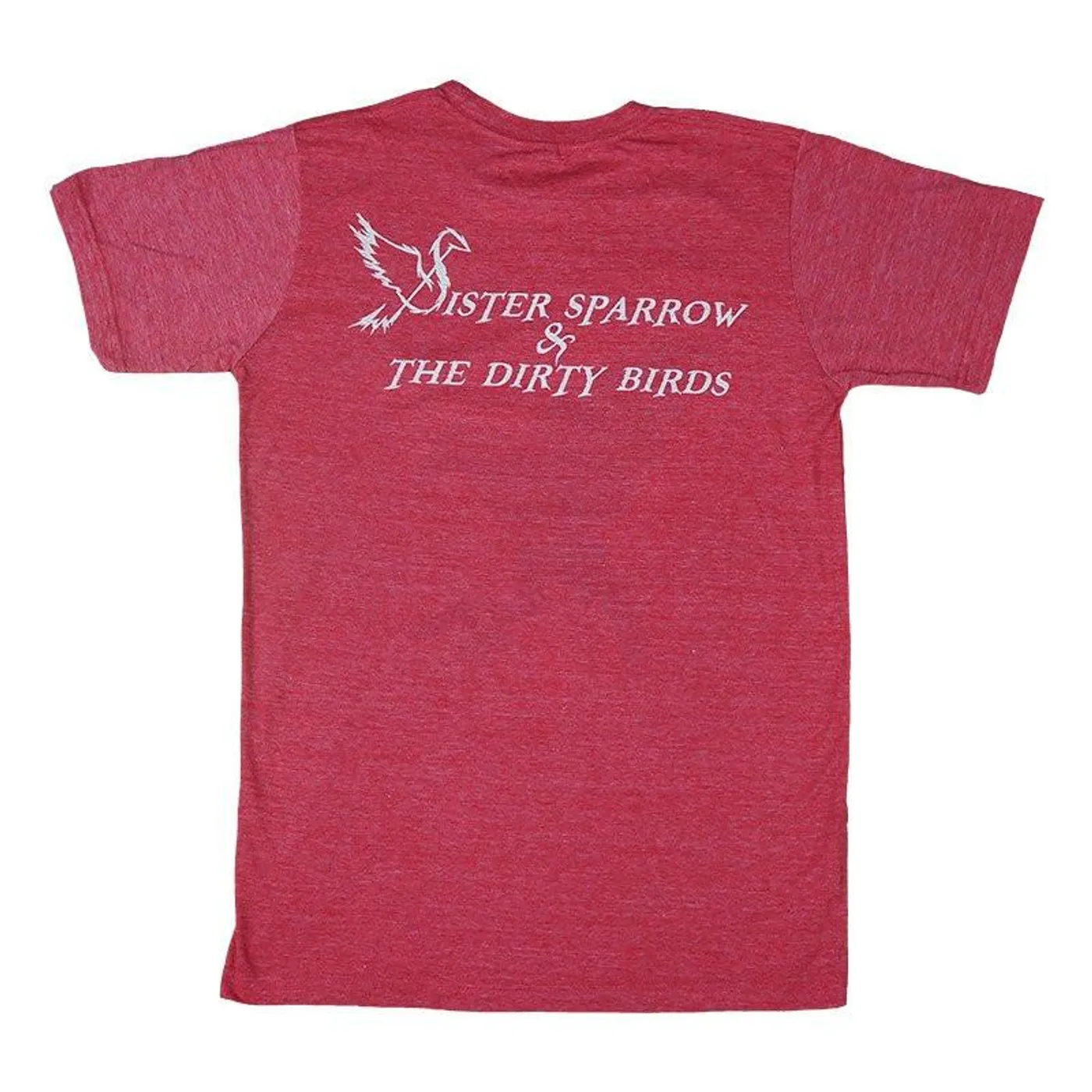 Sister Sparrow and the Dirty Birds - Pound of Dirt Crow Tee (Heather Red)