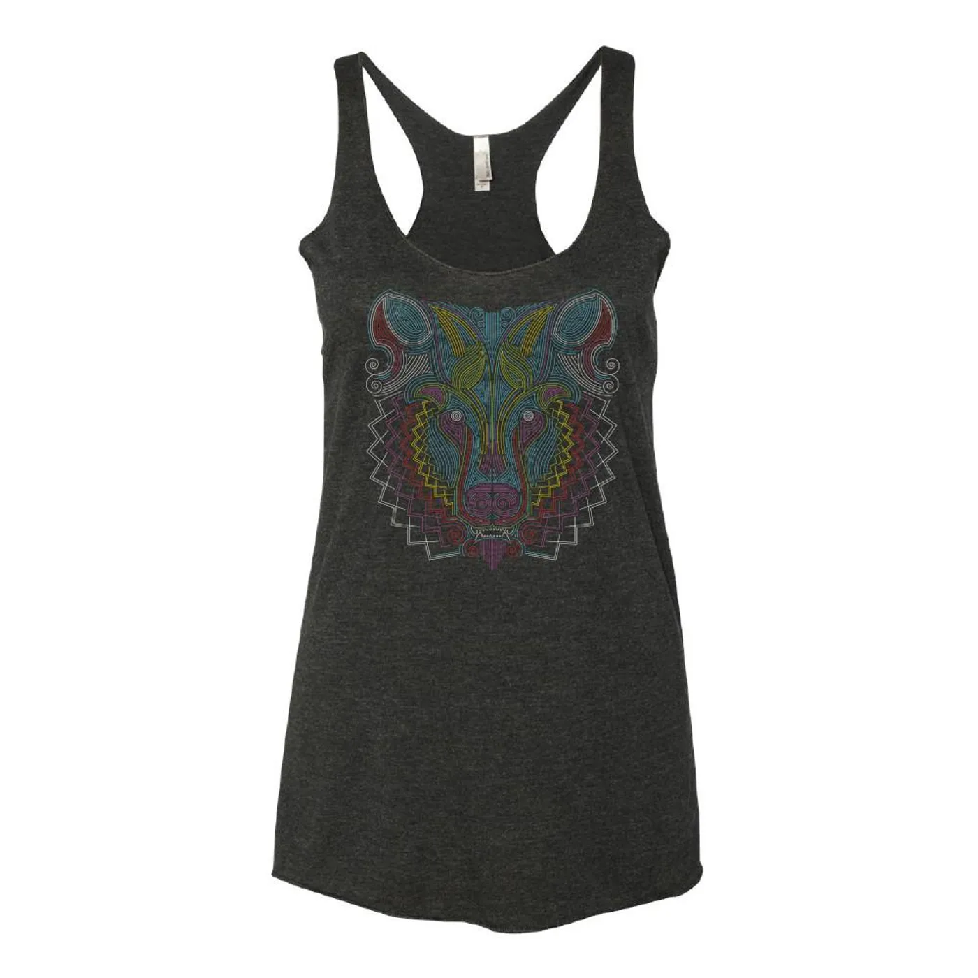 Big Story - Beast Womens Racerback Tank (Vintage Black)